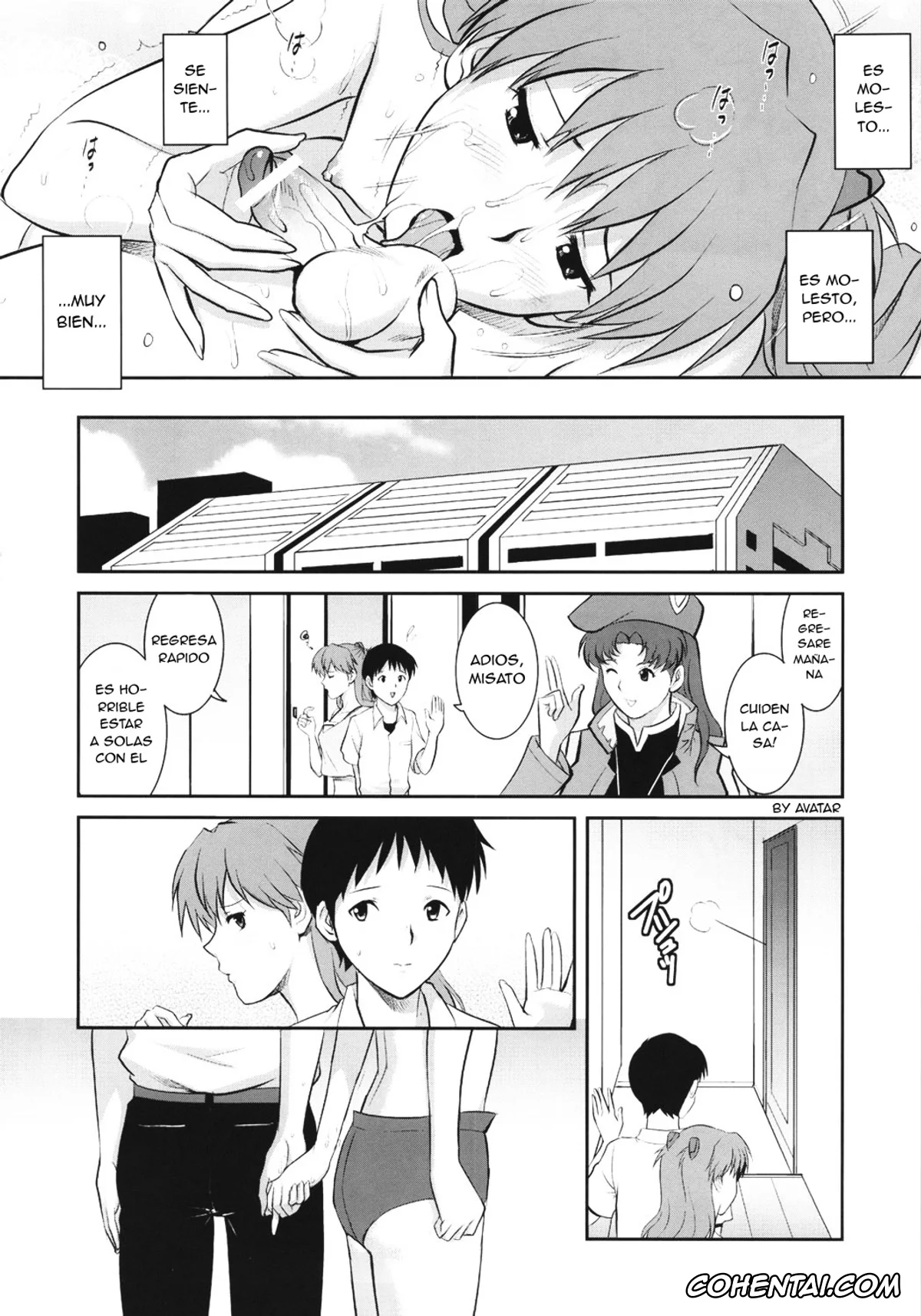 Neon Genesis Evangelion porno, Asuka Langley Soryu porno, Shinji Ikari porno, C-FREAK (Neon Genesis Evangelion), pagina 17