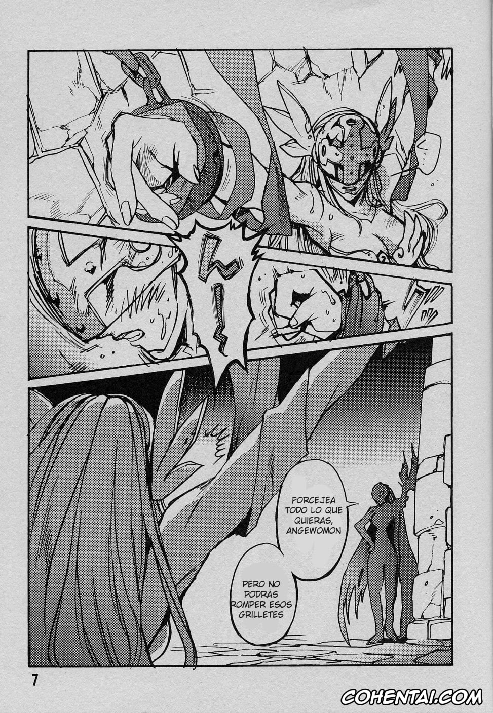 Digimon hentai, Angewomon hentai, Kari Kamiya | Hikari Yagami hentai, Ladydevimon hentai, Ponchi Giga (Digimon), pagina 6