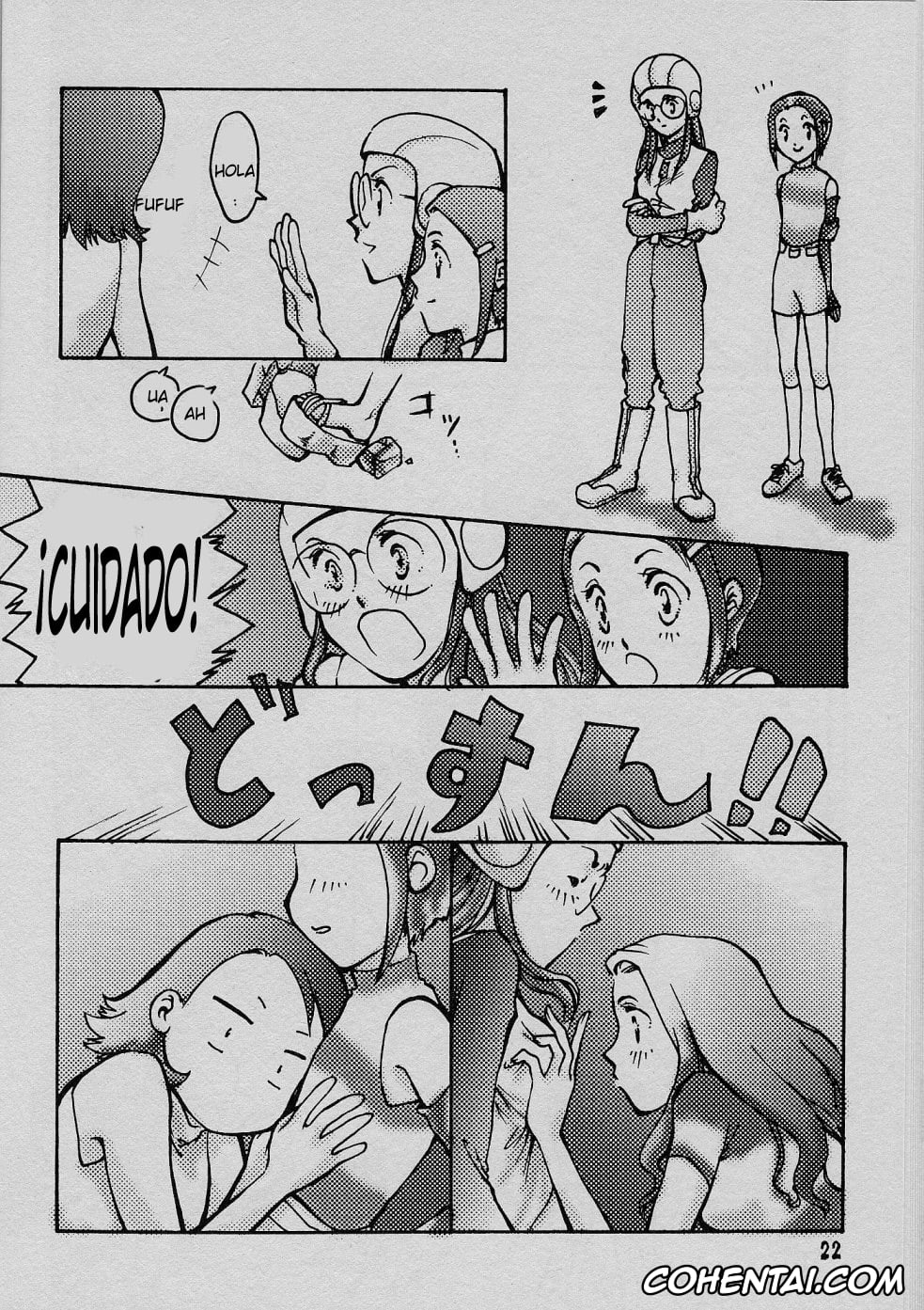 Digimon hentai, Angewomon hentai, Kari Kamiya | Hikari Yagami hentai, Ladydevimon hentai, Ponchi Giga (Digimon), pagina 21