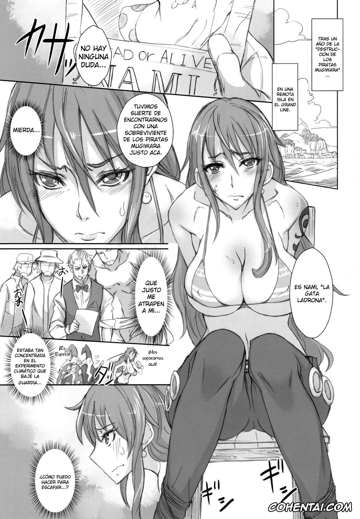 One Piece porno, Nami porno, Grandline Chronicle 2 – Rainyuu (One Piece), pagina 2