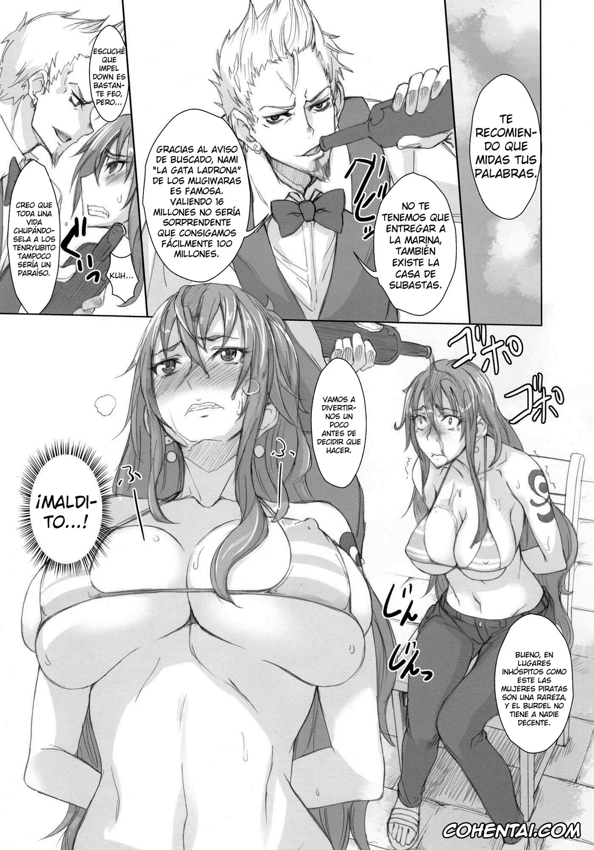 One Piece xxx, Nami xxx, Grandline Chronicle 2 – Rainyuu (One Piece), pagina 4