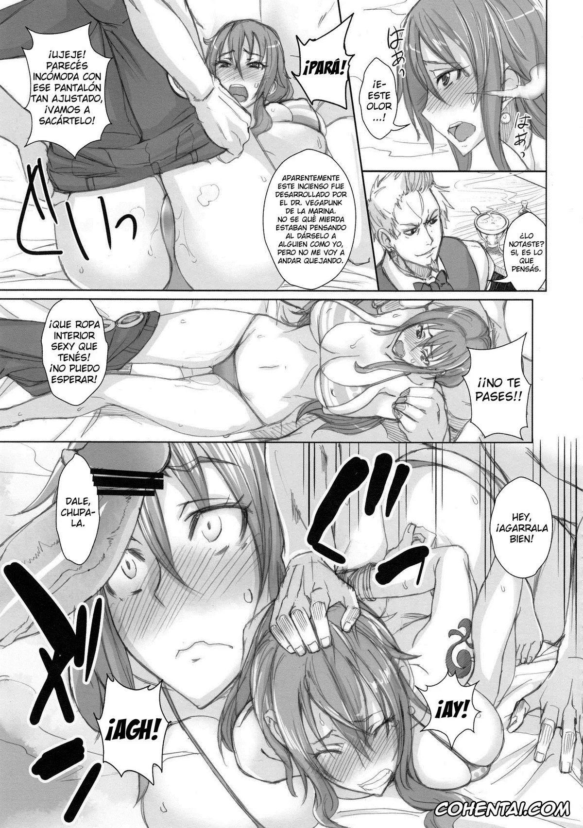 One Piece hentai, Nami hentai, Grandline Chronicle 2 – Rainyuu (One Piece), pagina 6