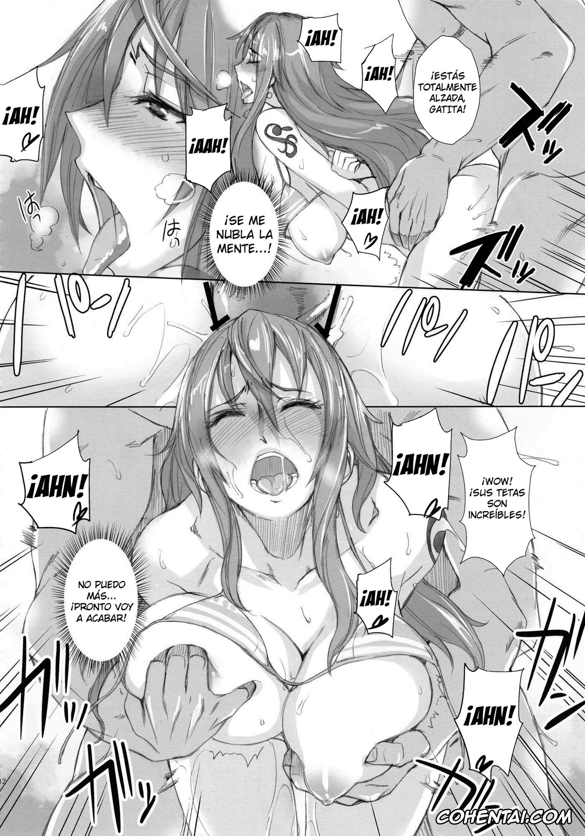 One Piece porno, Nami porno, Grandline Chronicle 2 – Rainyuu (One Piece), pagina 11