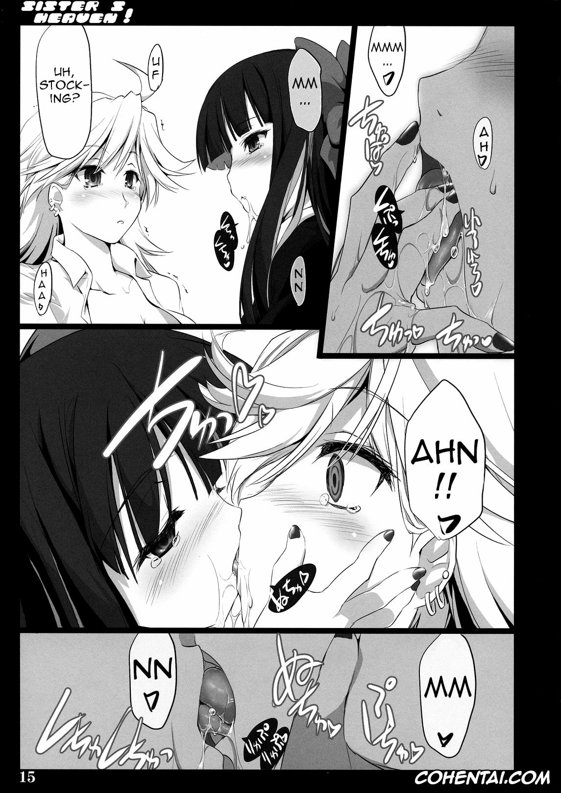 Panty & Stocking with Garterbelt hentai, Panty Anarchy hentai, Stocking Anarchy hentai, SISTER’S HEAVEN (Panty & Stocking with Garterbelt), pagina 9