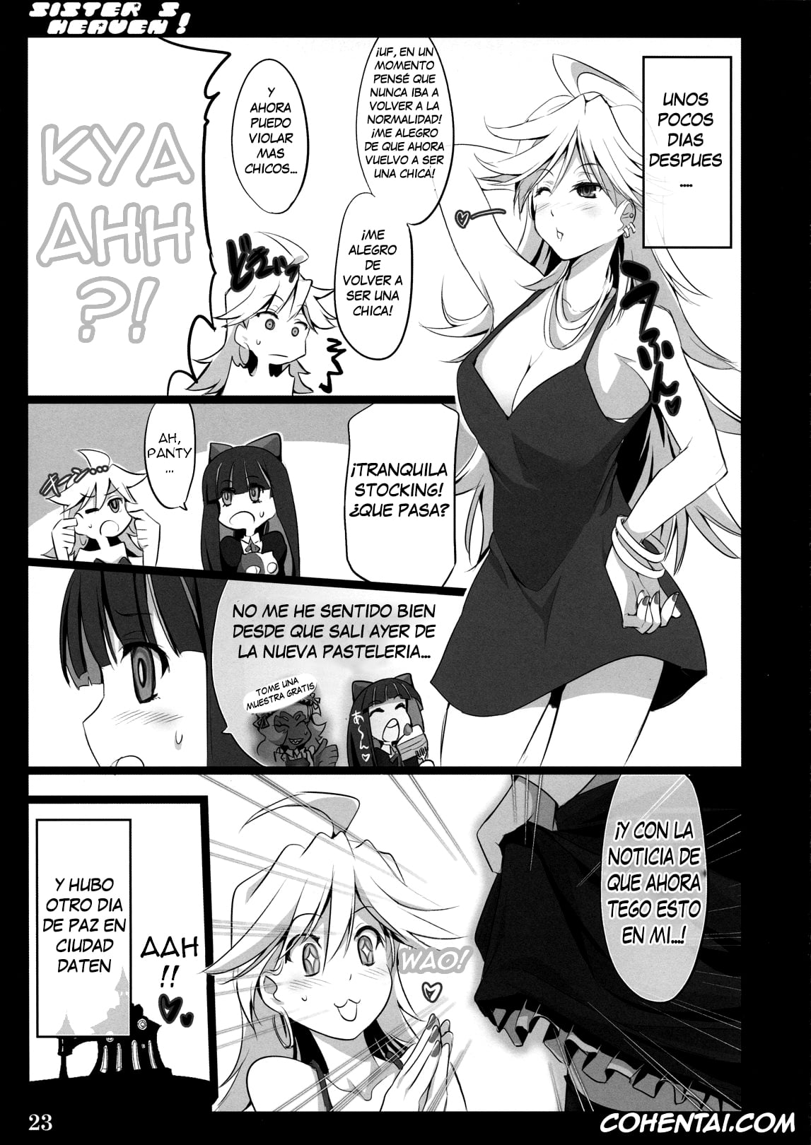 Panty & Stocking with Garterbelt porno, Panty Anarchy porno, Stocking Anarchy porno, SISTER’S HEAVEN (Panty & Stocking with Garterbelt), pagina 17
