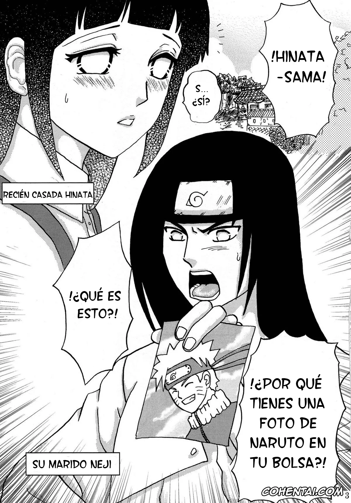 NARUTO porno, Hinata Hyuga porno, Neji Hyuga porno, Escalation (Naruto), pagina 2
