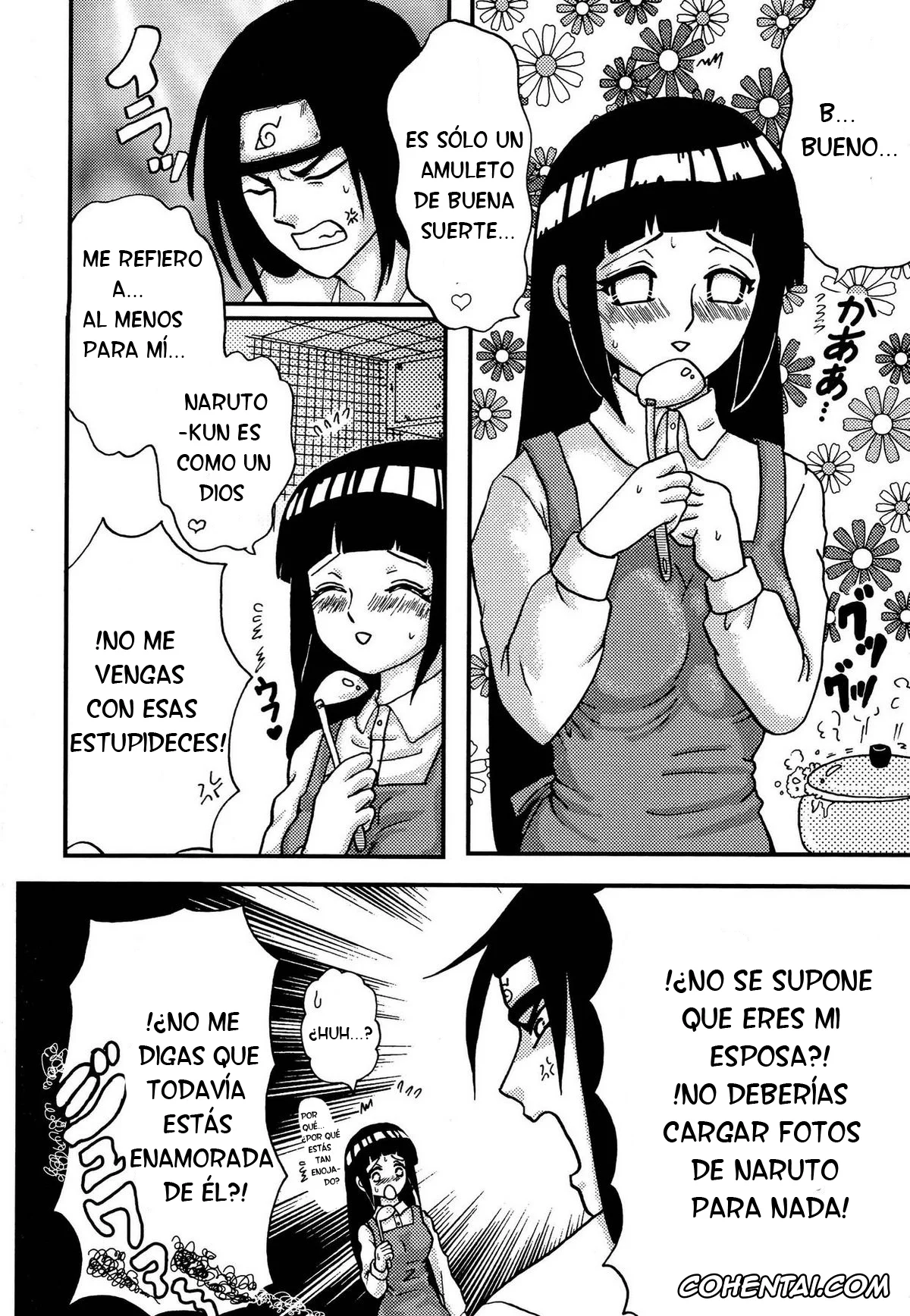 NARUTO hentai, Hinata Hyuga hentai, Neji Hyuga hentai, Escalation (Naruto), pagina 3
