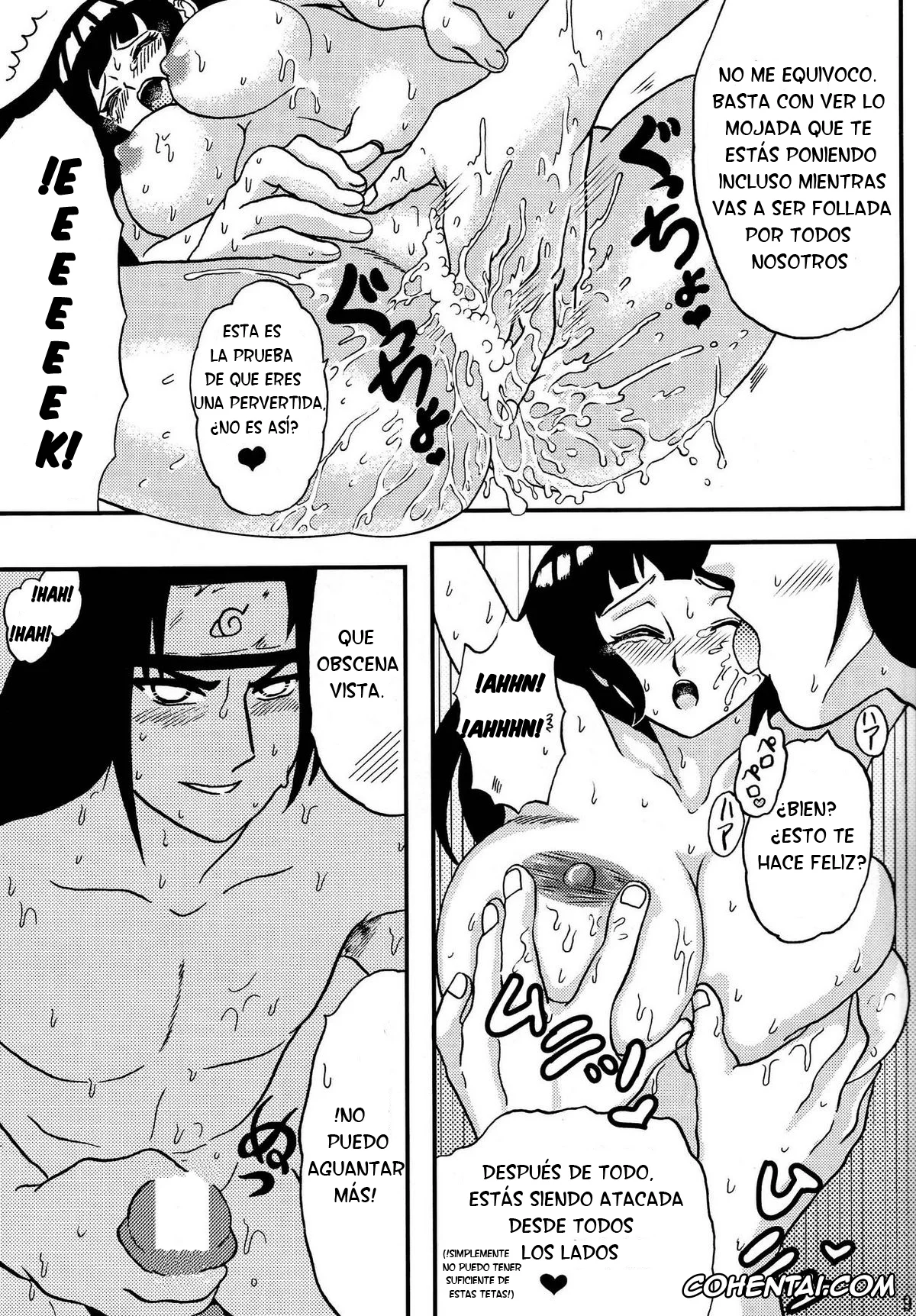 NARUTO porno, Hinata Hyuga porno, Neji Hyuga porno, Escalation (Naruto), pagina 8