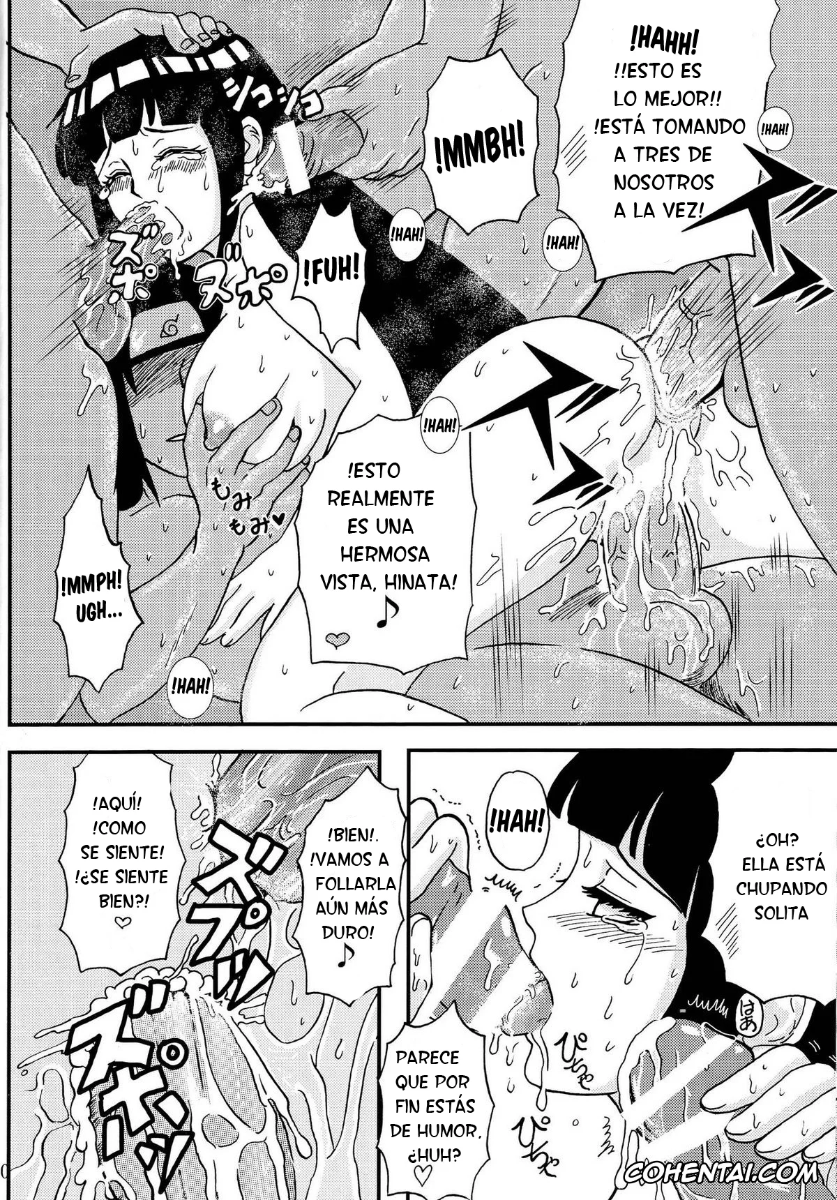 NARUTO xxx, Hinata Hyuga xxx, Neji Hyuga xxx, Escalation (Naruto), pagina 19
