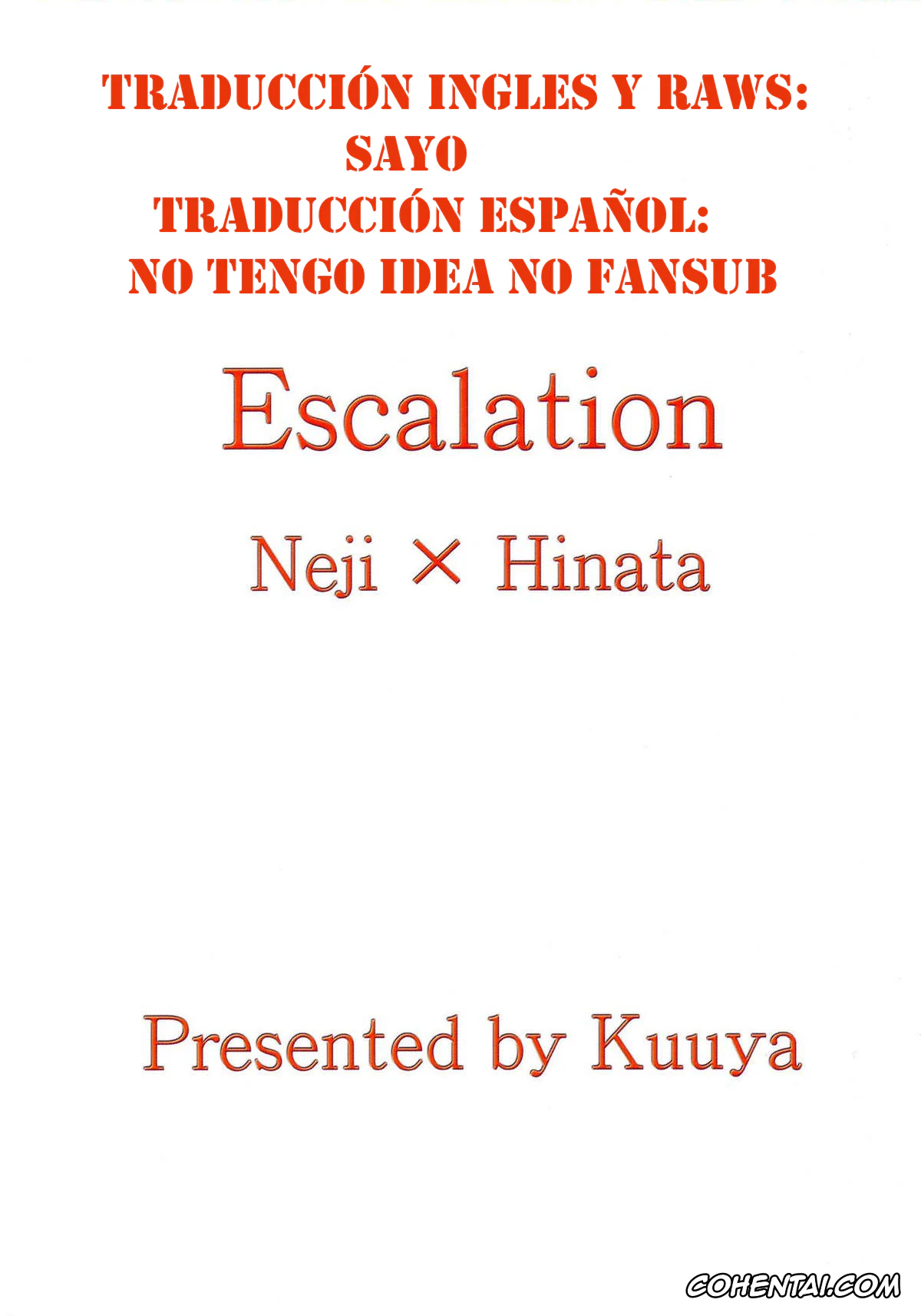 NARUTO porno, Hinata Hyuga porno, Neji Hyuga porno, Escalation (Naruto), pagina 26