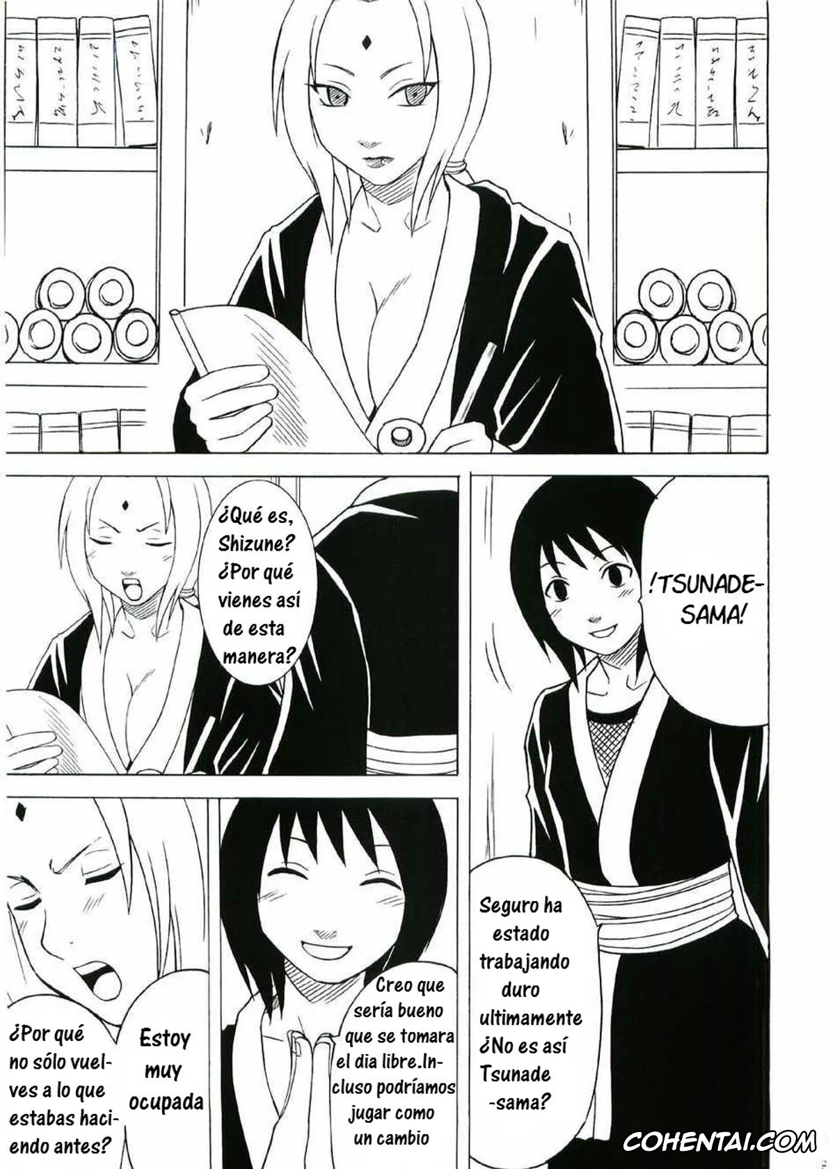 NARUTO porno, Kurenai Yuhi porno, Sakura Haruno porno, Shizune porno, Tsunade porno, Uzumaki Hanataba (Naruto), pagina 2