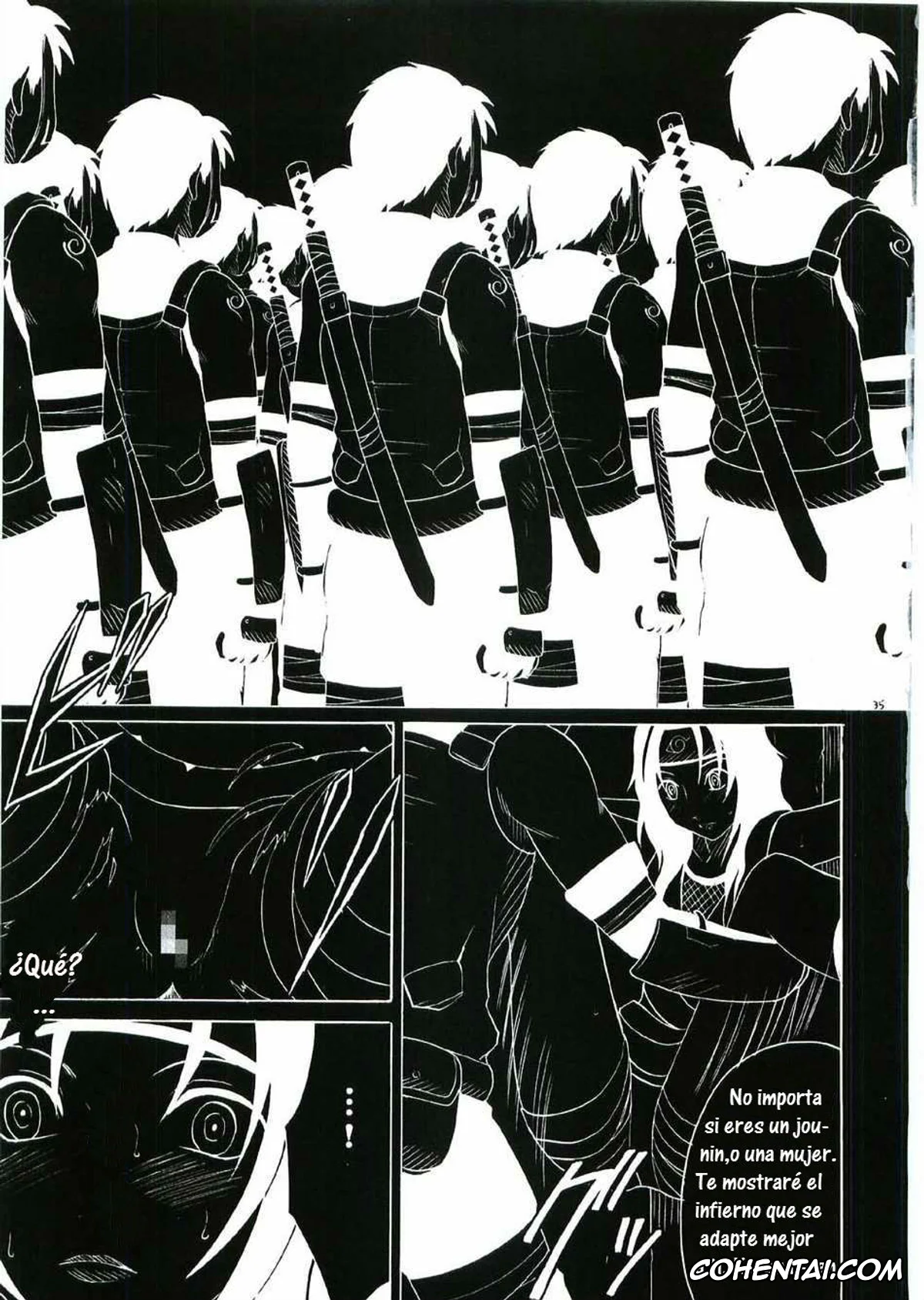 NARUTO xxx, Kurenai Yuhi xxx, Sakura Haruno xxx, Shizune xxx, Tsunade xxx, Uzumaki Hanataba (Naruto), pagina 34
