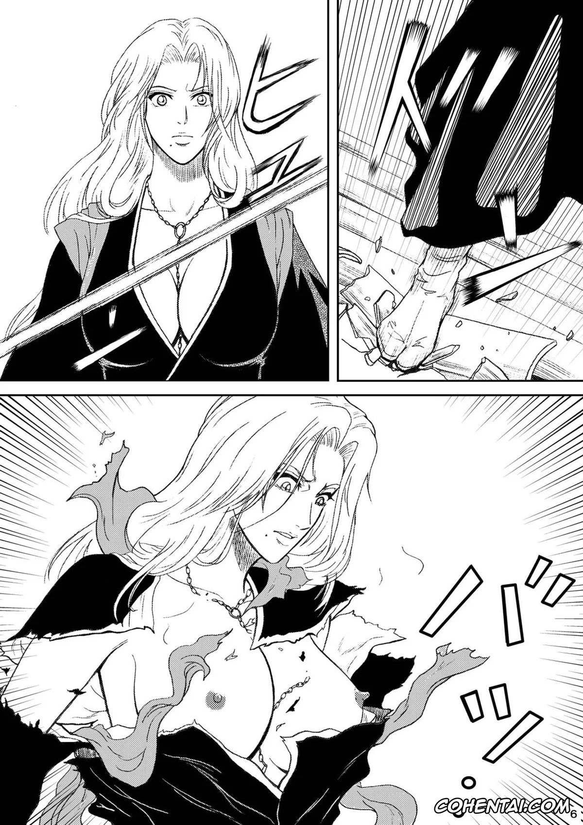 Bleach hentai, Izuru Kira hentai, Rangiku Matsumoto hentai, Blonde – Midare Kiku (Bleach), pagina 3