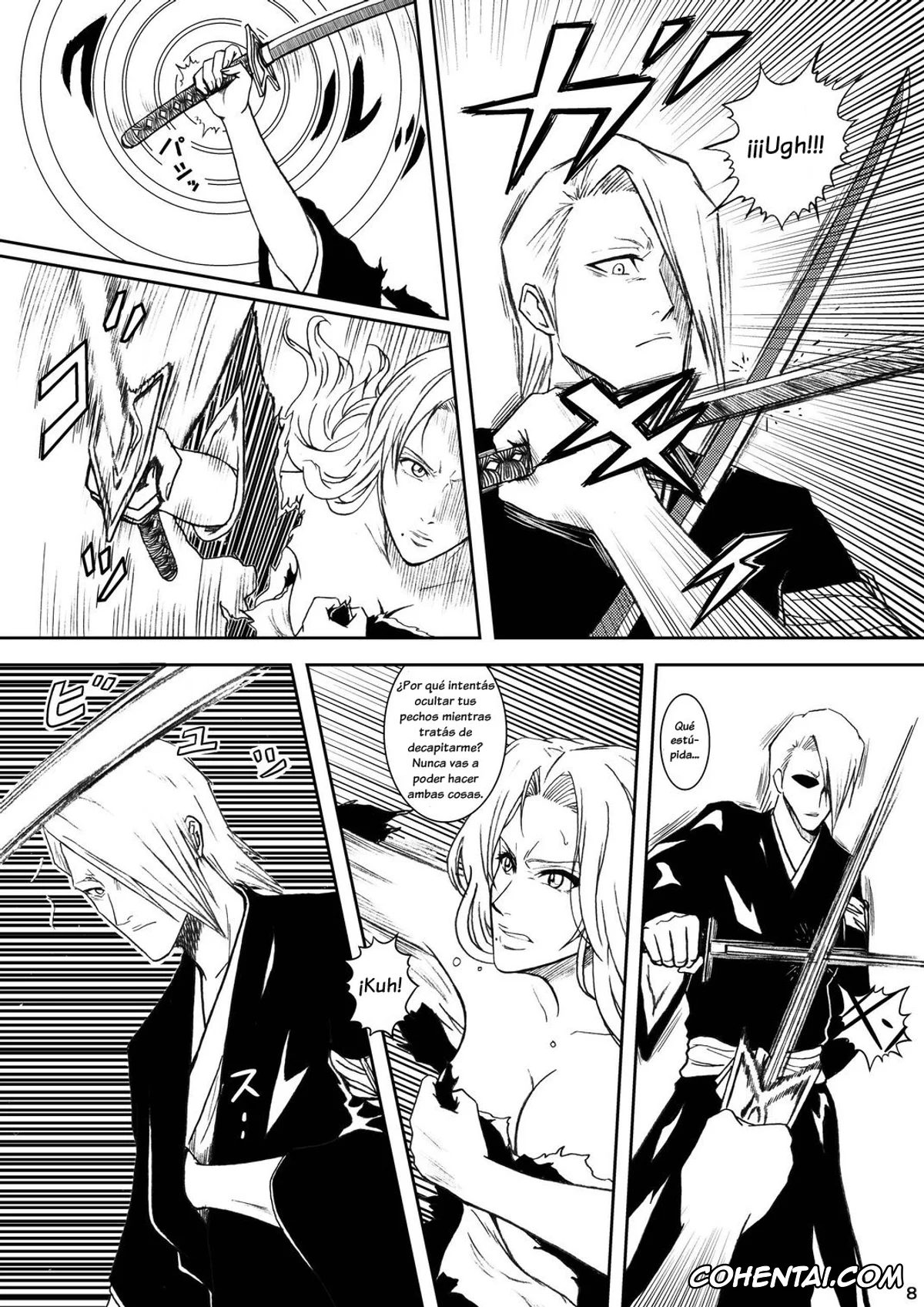 Bleach porno, Izuru Kira porno, Rangiku Matsumoto porno, Blonde – Midare Kiku (Bleach), pagina 5