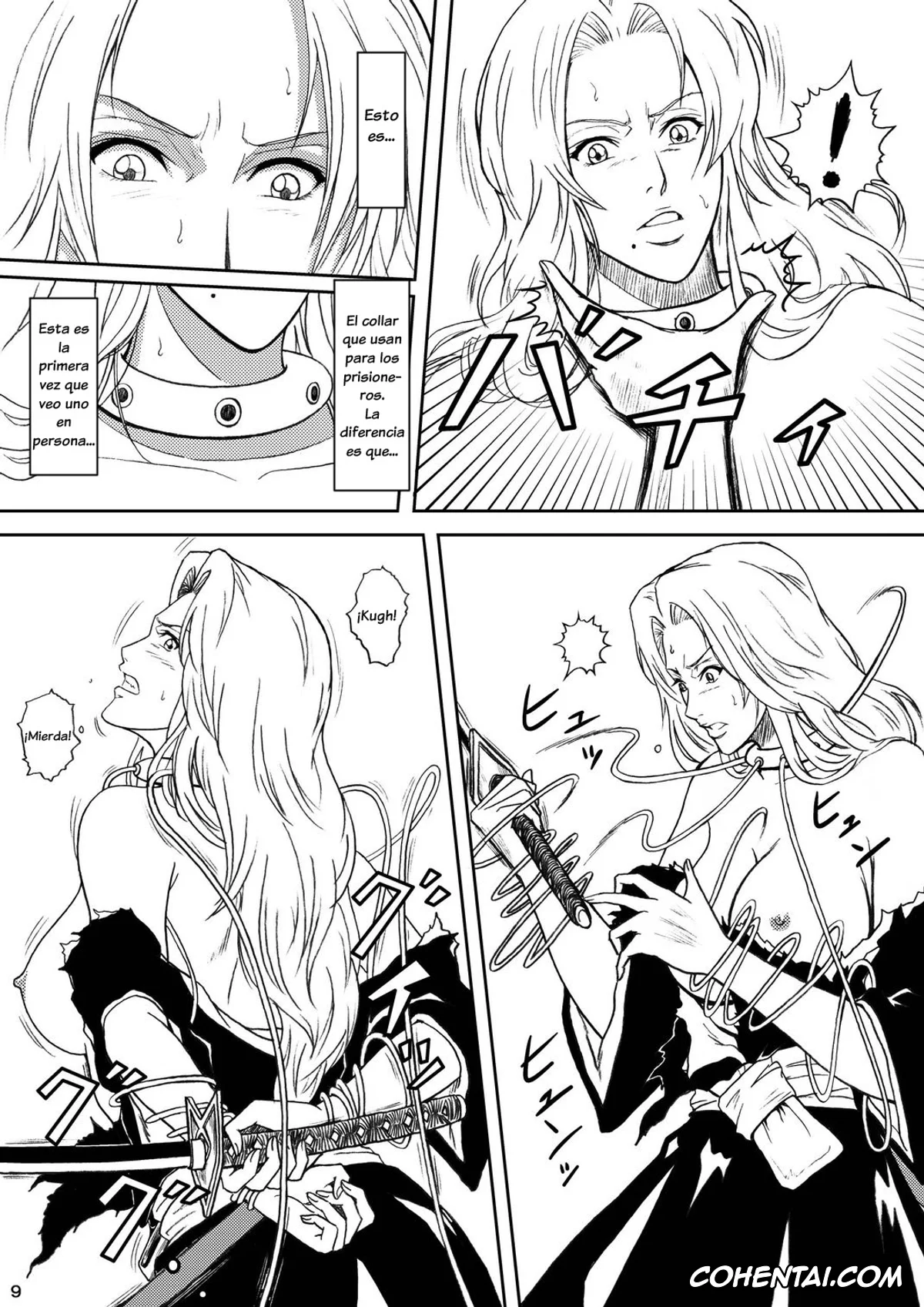 Bleach hentai, Izuru Kira hentai, Rangiku Matsumoto hentai, Blonde – Midare Kiku (Bleach), pagina 6