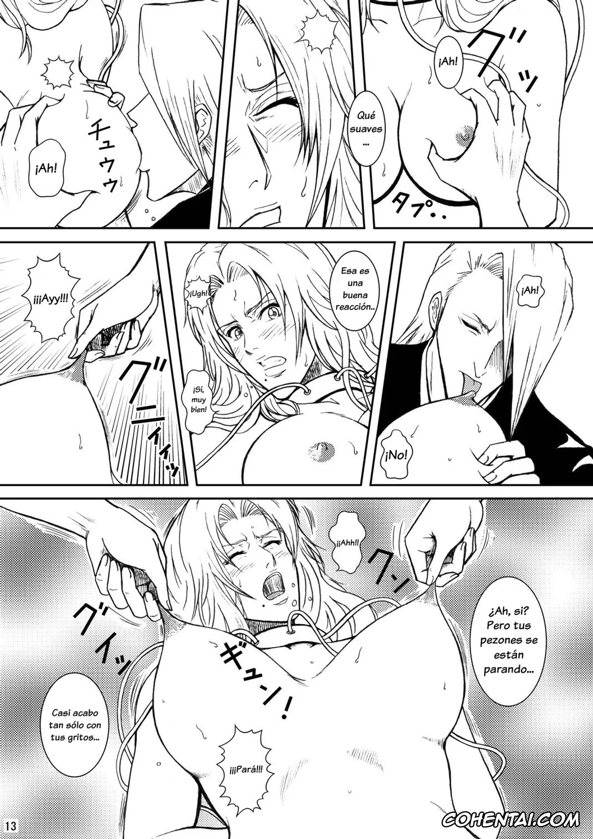 Bleach xxx, Izuru Kira xxx, Rangiku Matsumoto xxx, Blonde – Midare Kiku (Bleach), pagina 10