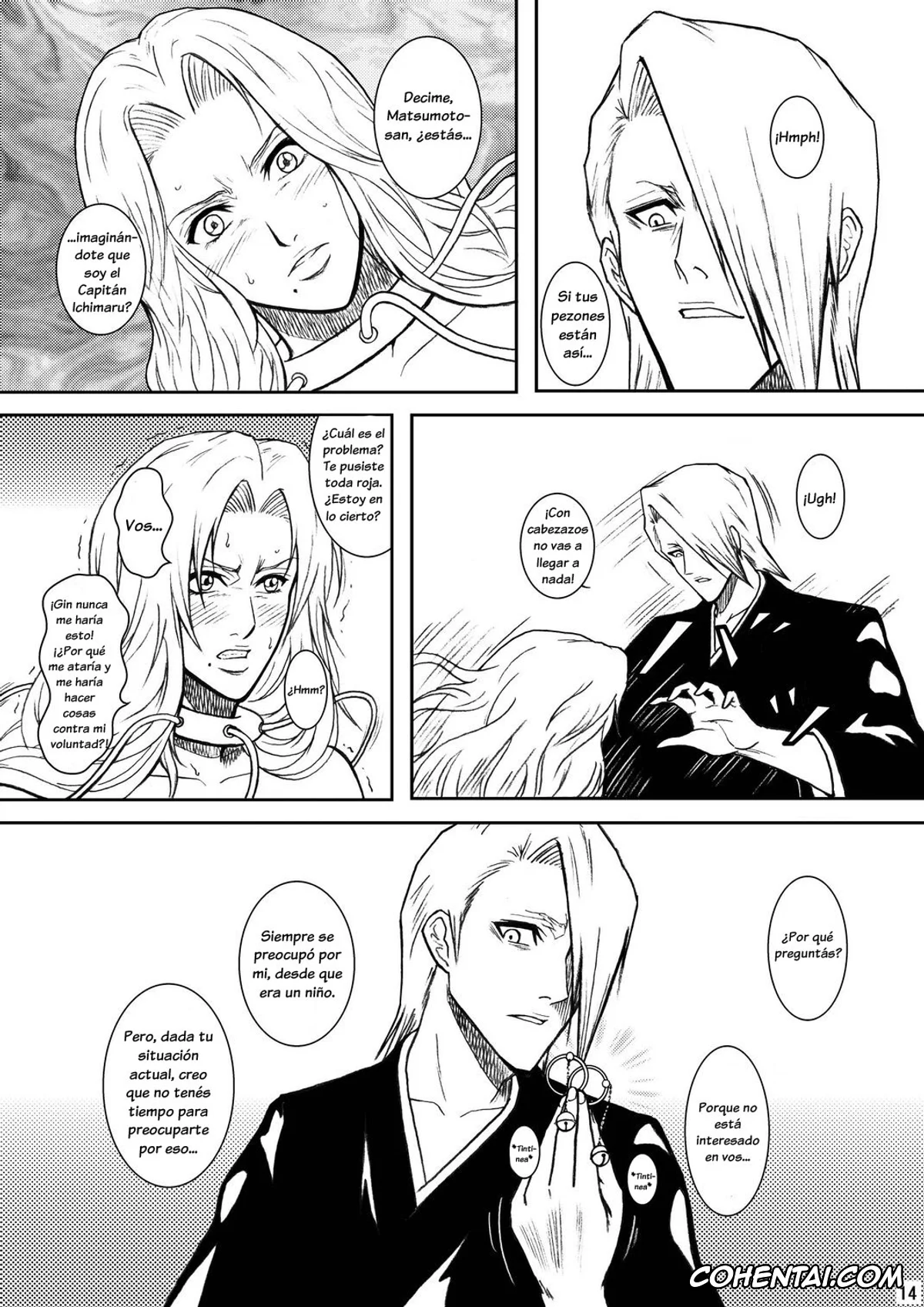 Bleach porno, Izuru Kira porno, Rangiku Matsumoto porno, Blonde – Midare Kiku (Bleach), pagina 11
