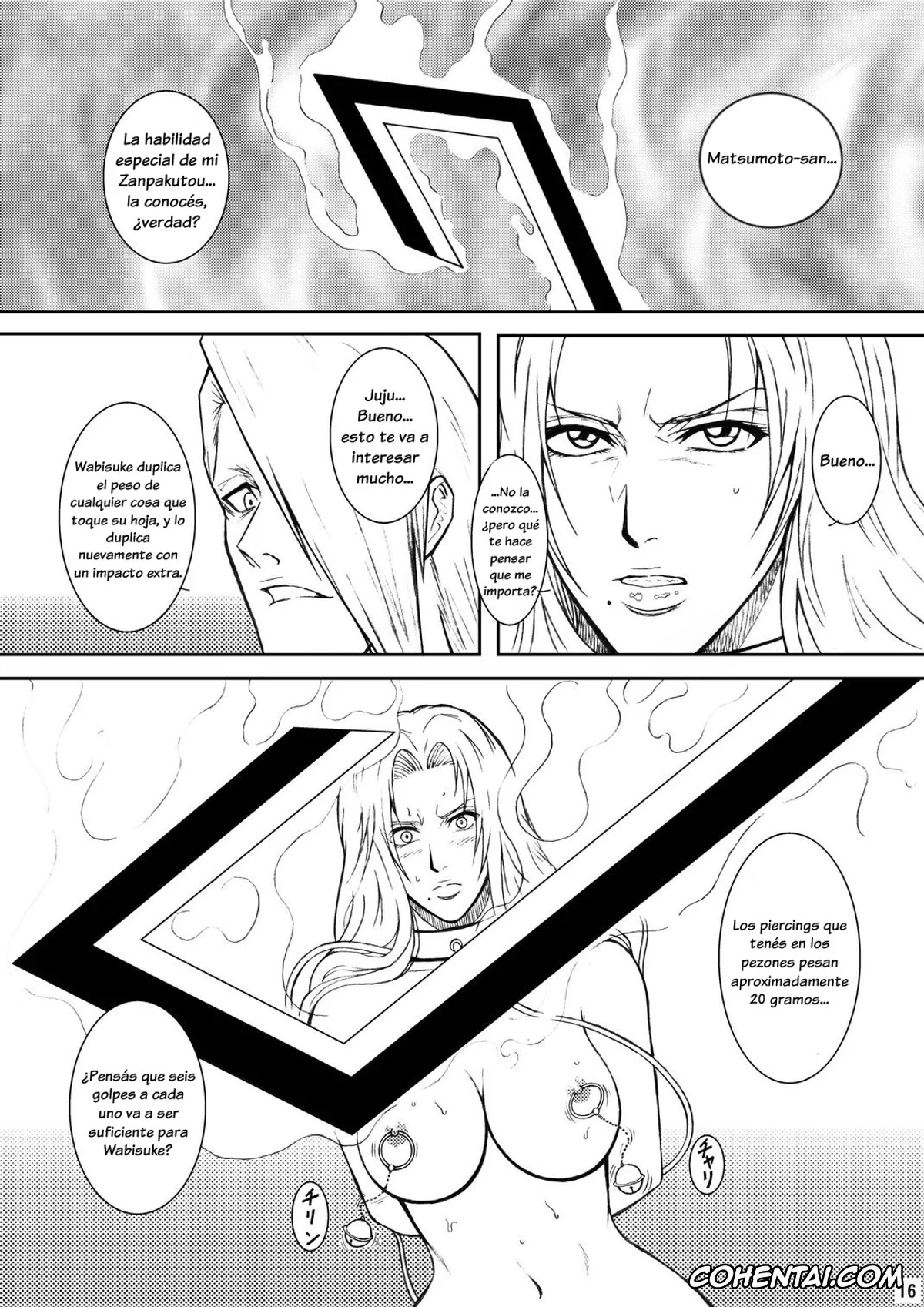 Bleach xxx, Izuru Kira xxx, Rangiku Matsumoto xxx, Blonde – Midare Kiku (Bleach), pagina 13