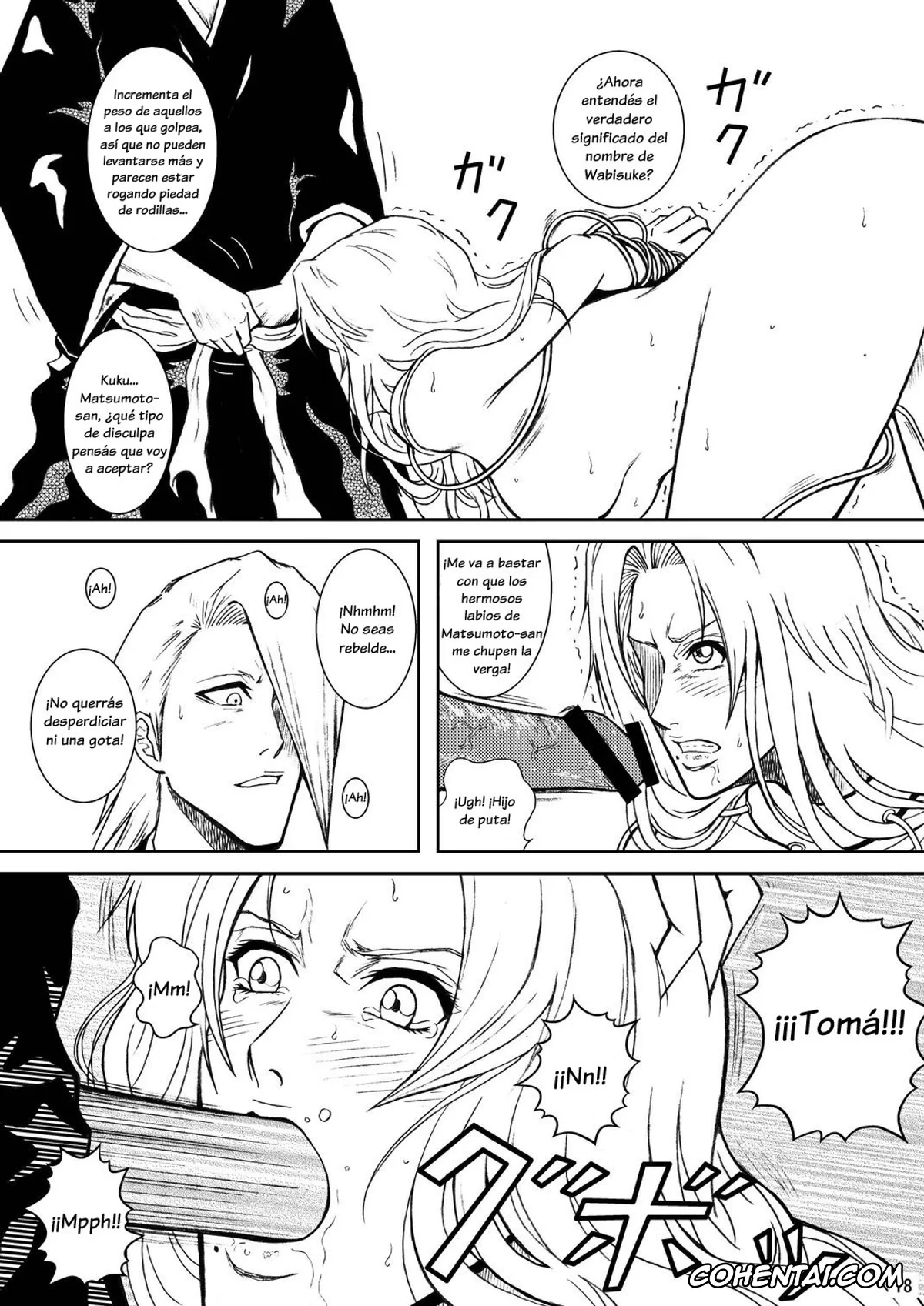 Bleach hentai, Izuru Kira hentai, Rangiku Matsumoto hentai, Blonde – Midare Kiku (Bleach), pagina 15