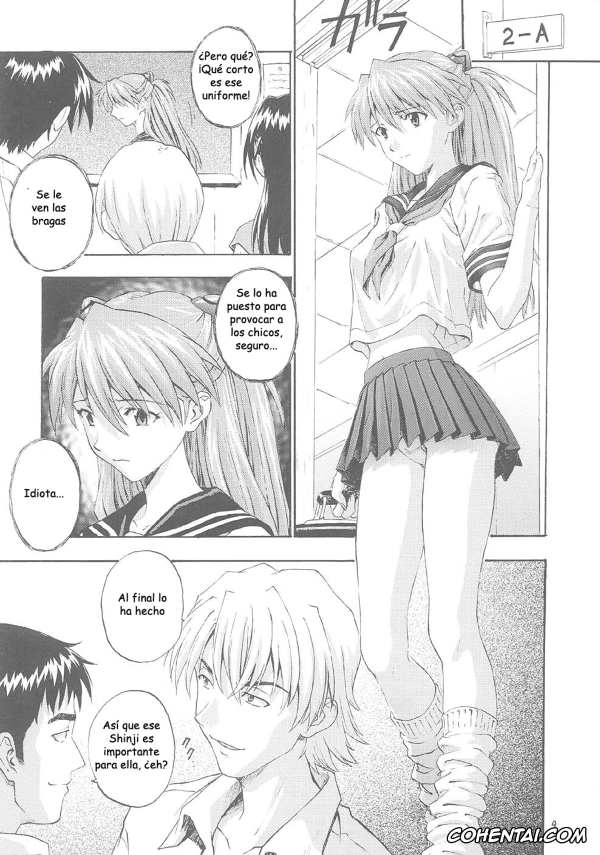 Neon Genesis Evangelion porno, Asuka Langley Soryu porno, Shinji Ikari porno, A-one (Neon Genesis Evangelion), pagina 8