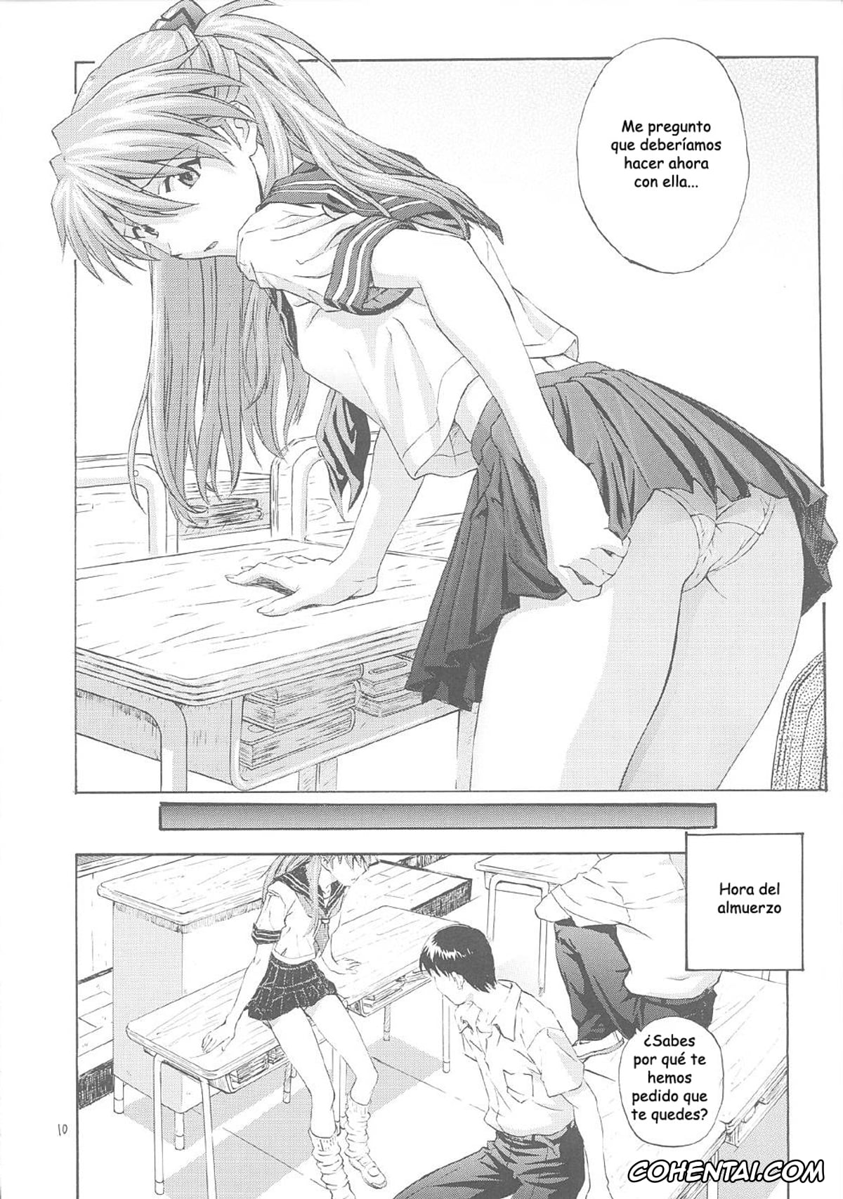 Neon Genesis Evangelion hentai, Asuka Langley Soryu hentai, Shinji Ikari hentai, A-one (Neon Genesis Evangelion), pagina 9