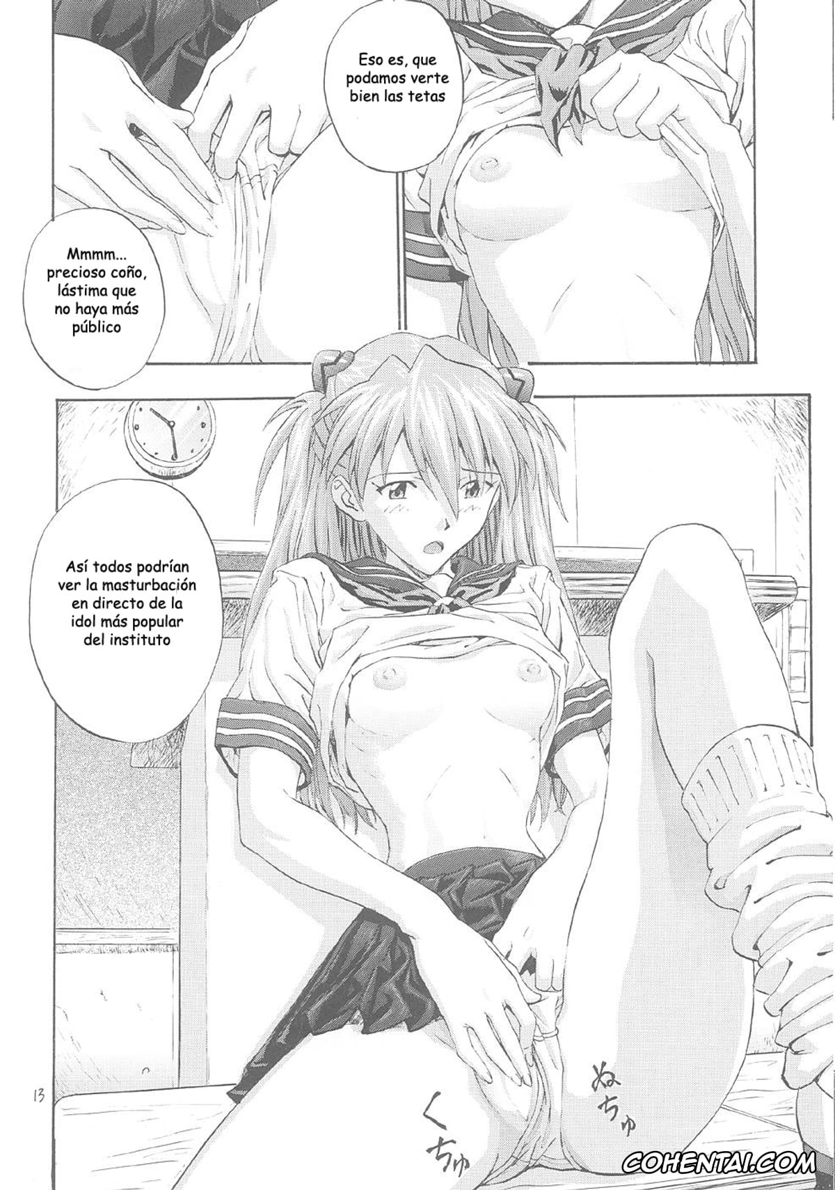 Neon Genesis Evangelion hentai, Asuka Langley Soryu hentai, Shinji Ikari hentai, A-one (Neon Genesis Evangelion), pagina 12