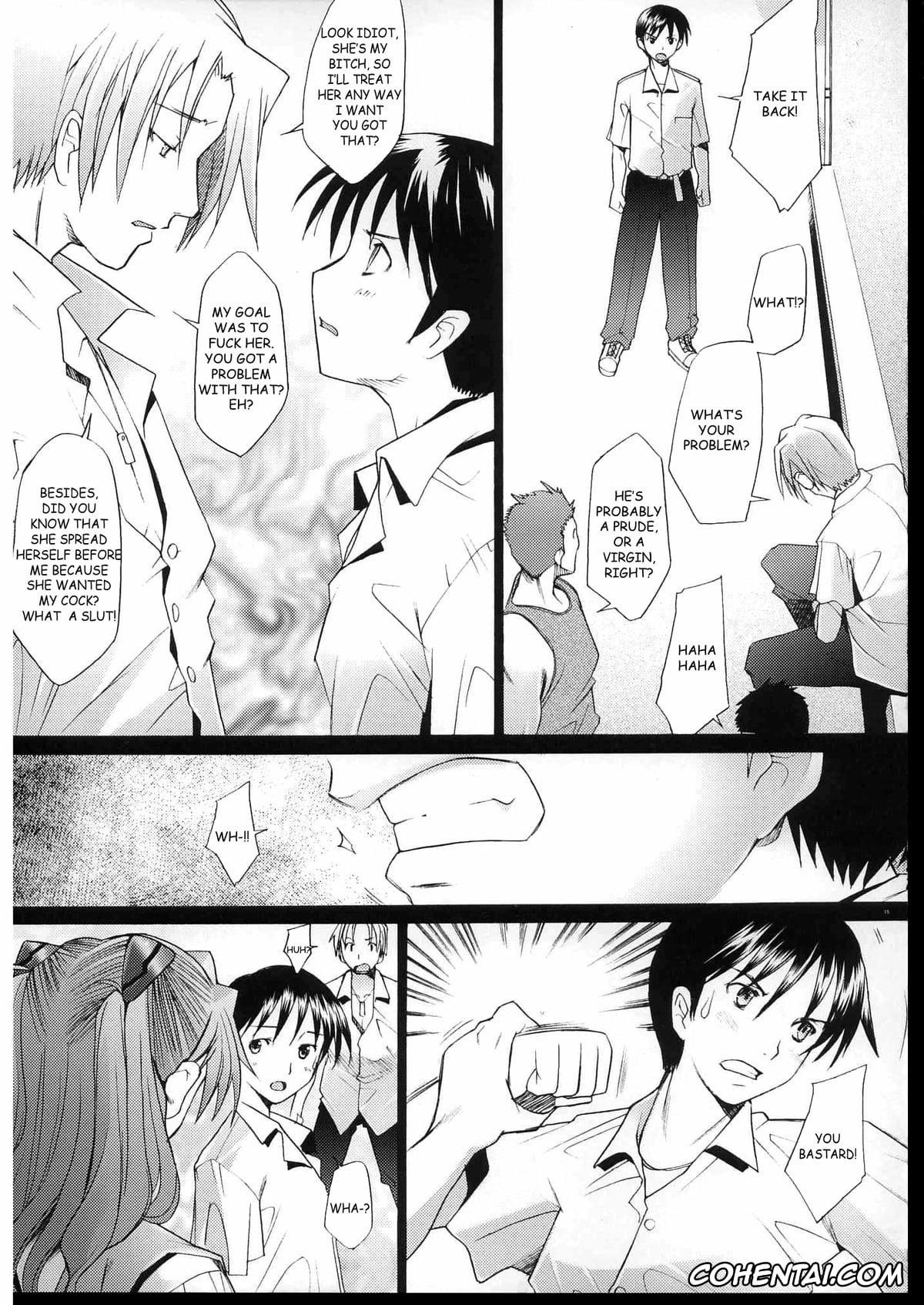 Neon Genesis Evangelion porno, Asuka Langley Soryu porno, Shinji Ikari porno, More!3 (Neon Genesis Evangelion), pagina 14