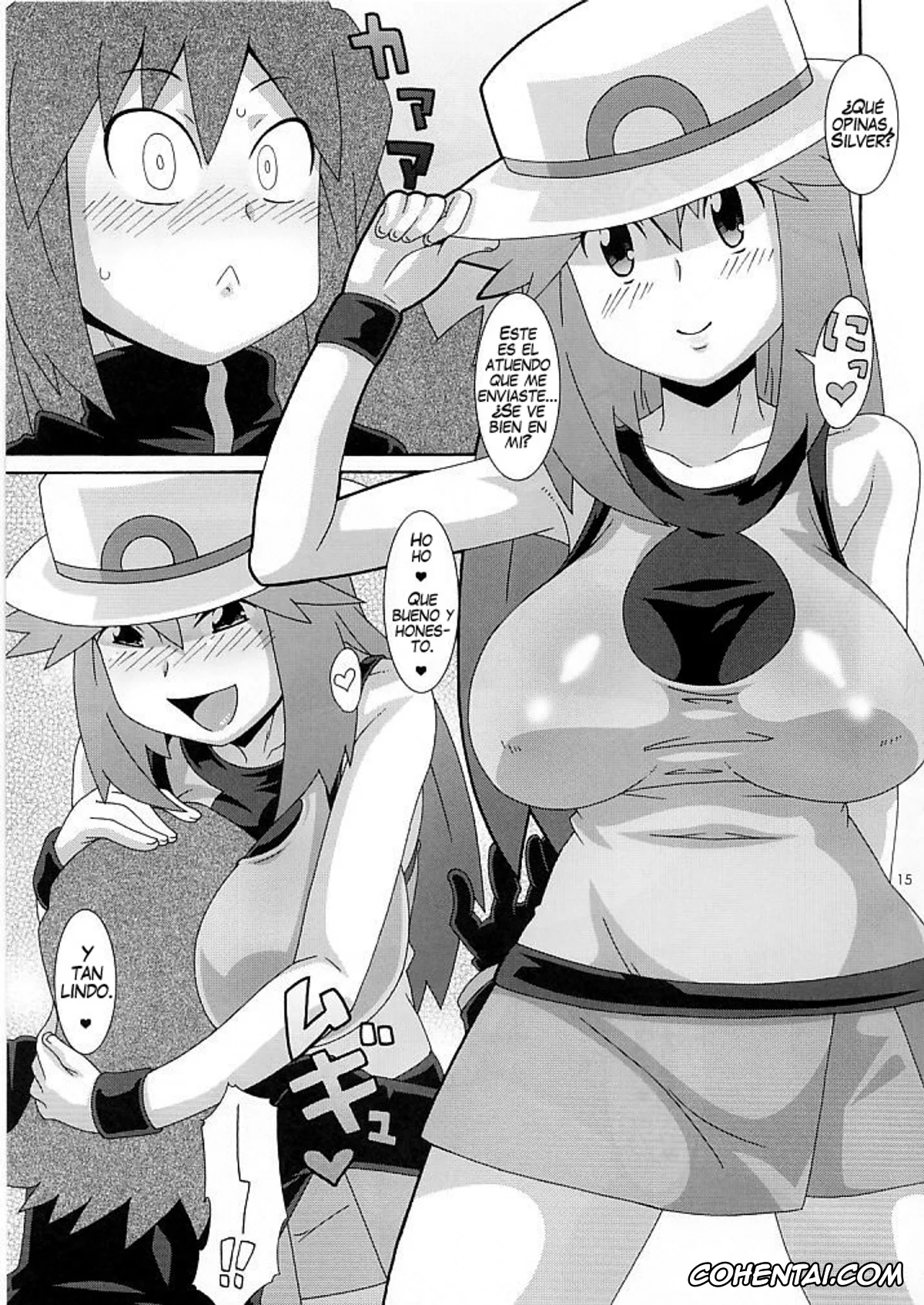 Pokemon | Pocket Monsters porno, Leaf porno, Red porno, Aoirotoiki (Pokémon), pagina 14