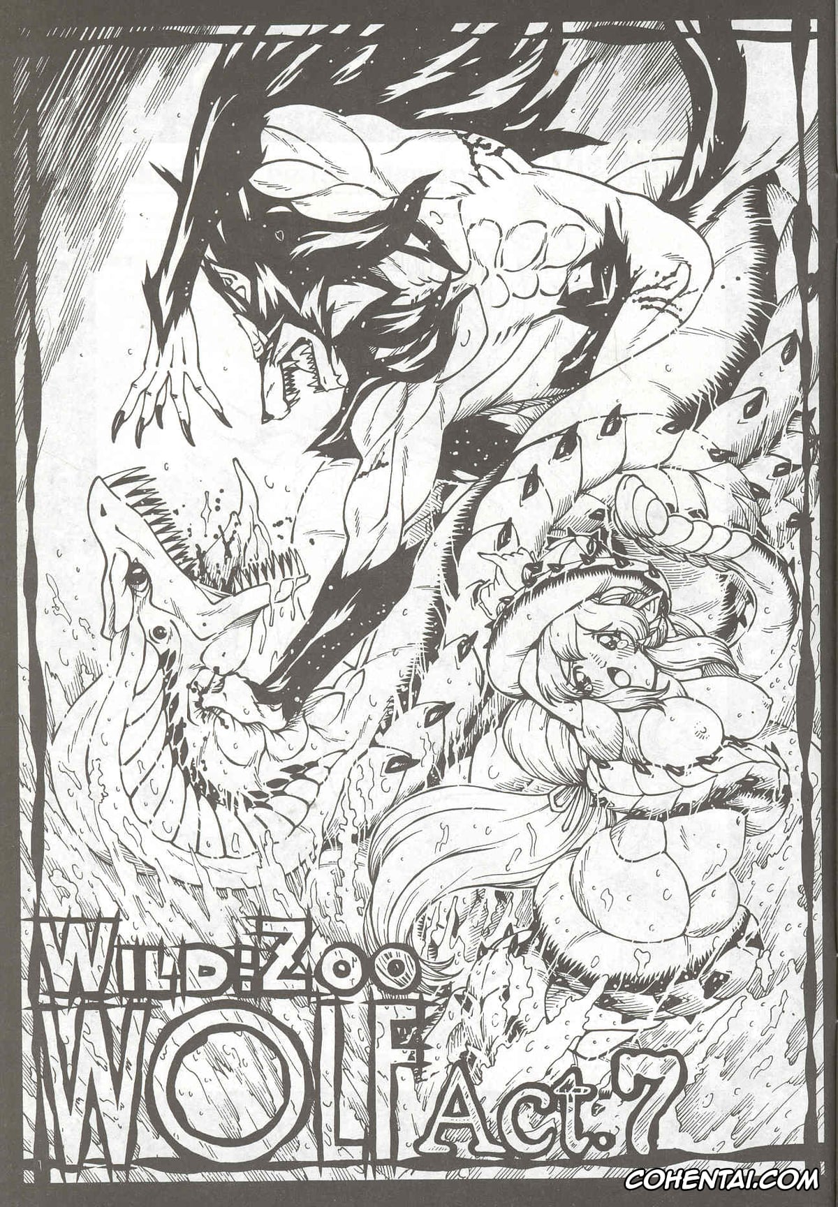 Original hentai, WIld Zoo – Volume #7, pagina 3