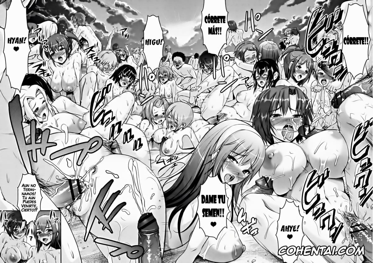 Revistas porno, COMIC Shingeki porno, Manatsu no Shirahime Gakuen Seitokai (COMIC Shingeki 2012-05), pagina 20