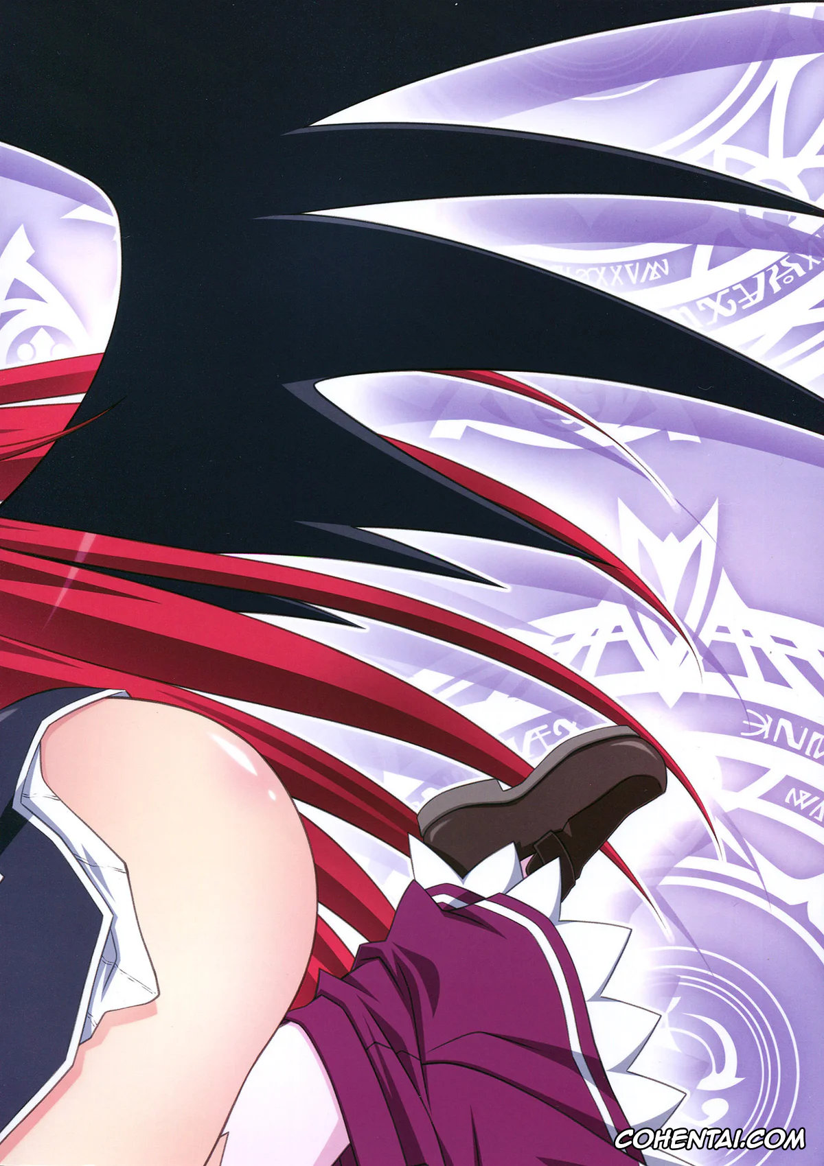 Highschool DxD hentai, Issei Hyoudou hentai, Rias Gremory hentai, Scarlet princess «Rias Daisuki!» (High School DxD), pagina 30