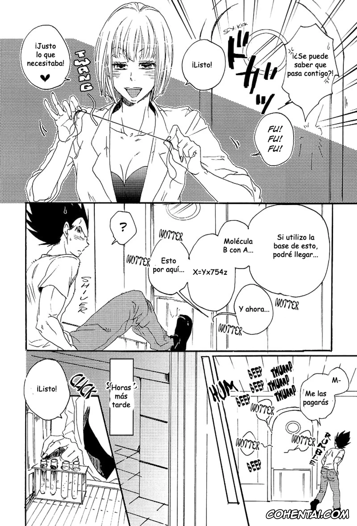 Dragon Ball Z xxx, Bulma Briefs xxx, Vegeta xxx, Shippo, Nohohon. (Dragon Ball Z), pagina 7