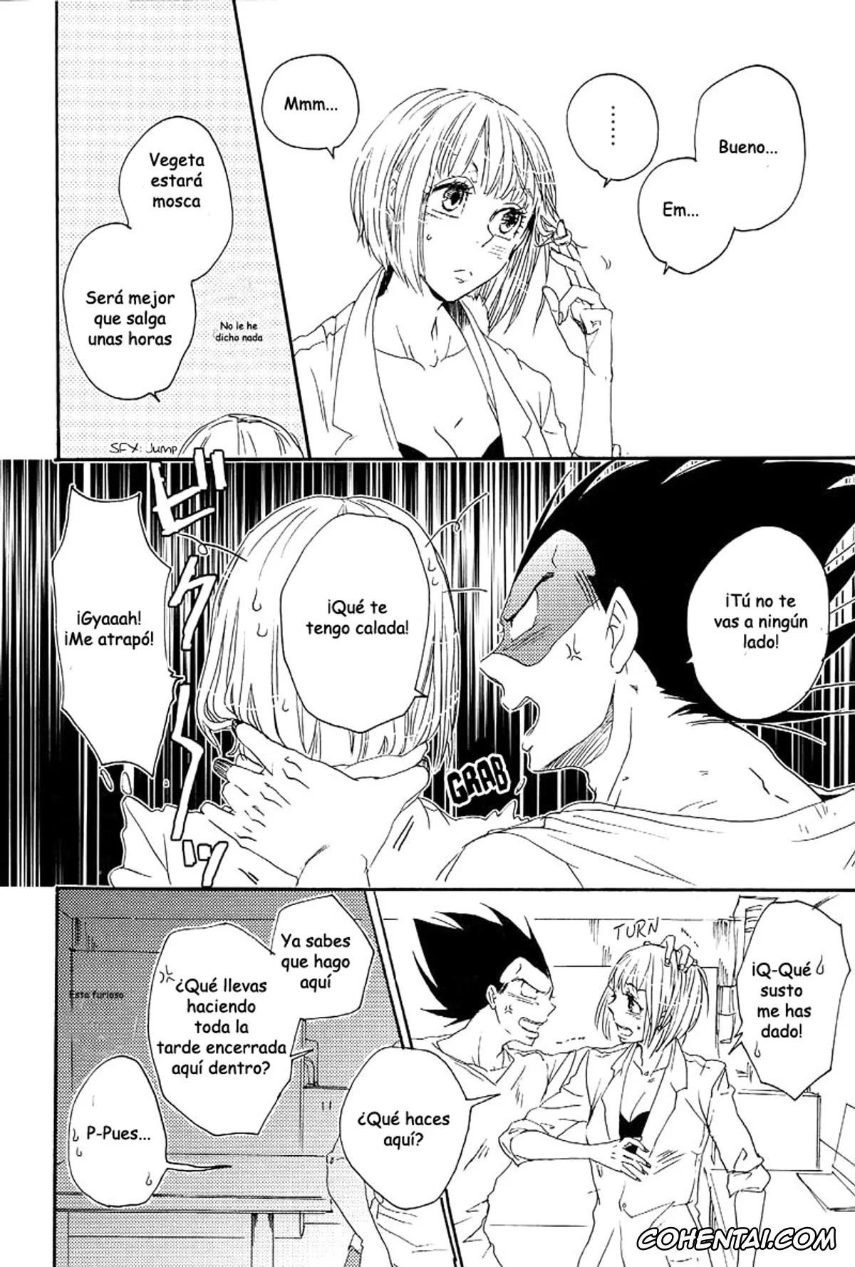 Dragon Ball Z hentai, Bulma Briefs hentai, Vegeta hentai, Shippo, Nohohon. (Dragon Ball Z), pagina 9