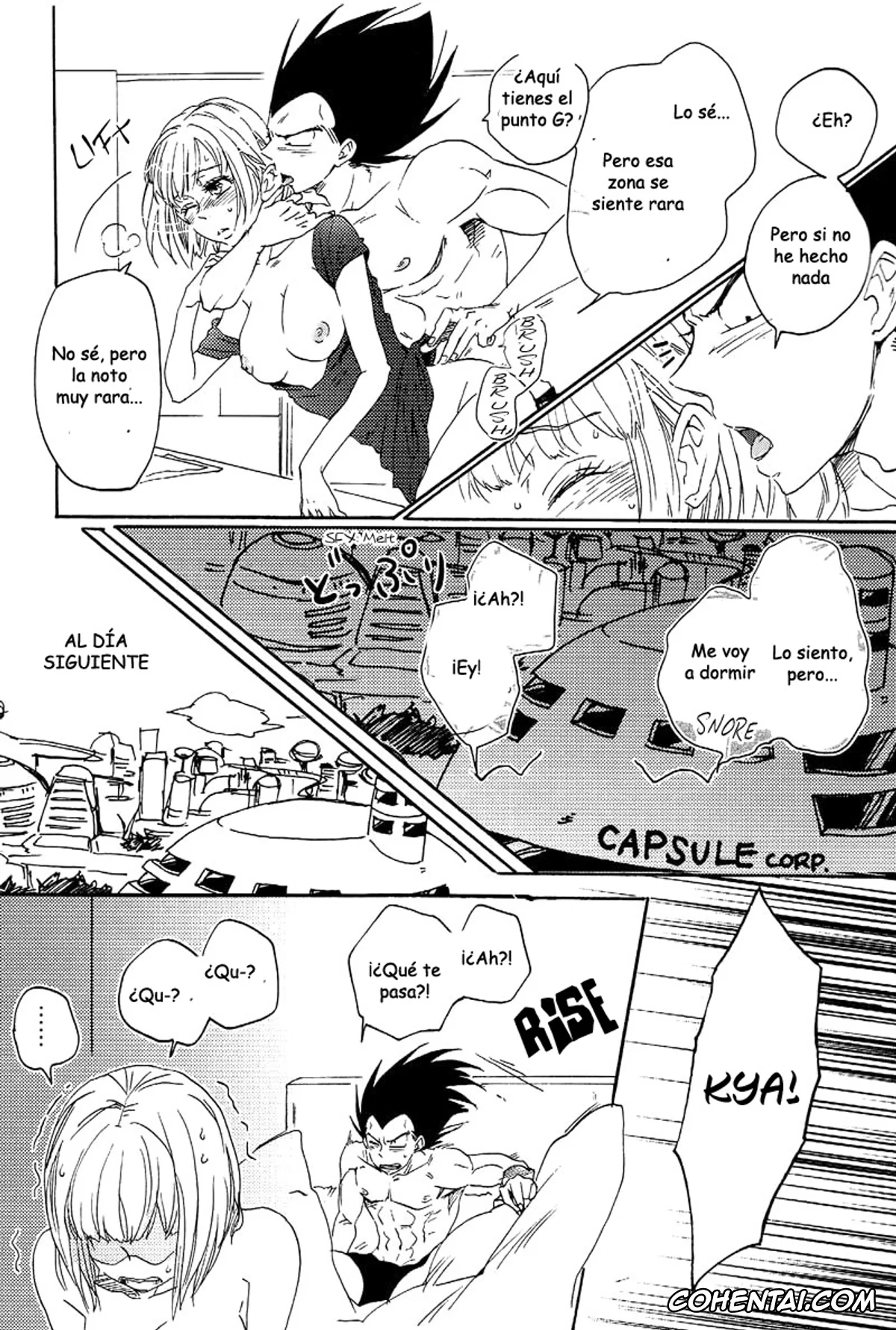 Dragon Ball Z hentai, Bulma Briefs hentai, Vegeta hentai, Shippo, Nohohon. (Dragon Ball Z), pagina 15