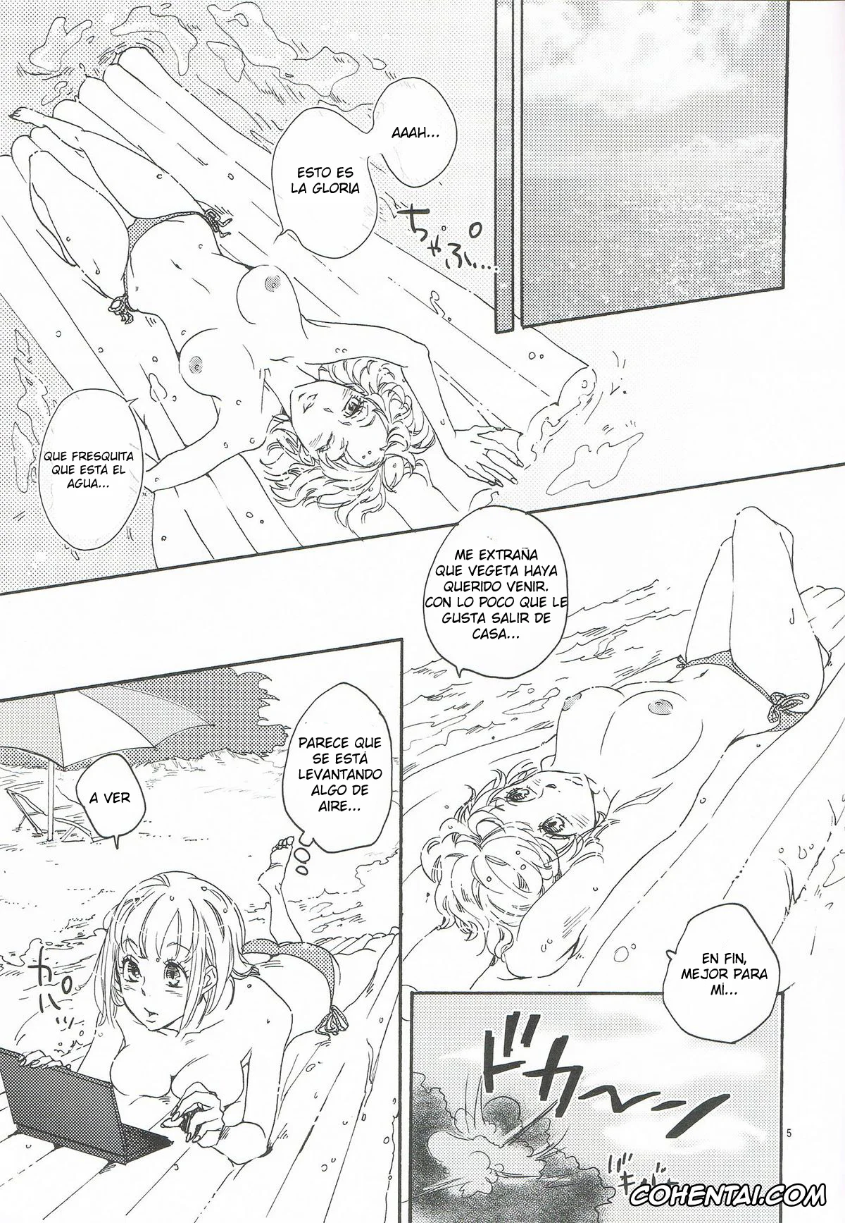 Dragon Ball Z xxx, Bulma Briefs xxx, Vegeta xxx, Love Summer (Dragon Ball Z), pagina 4