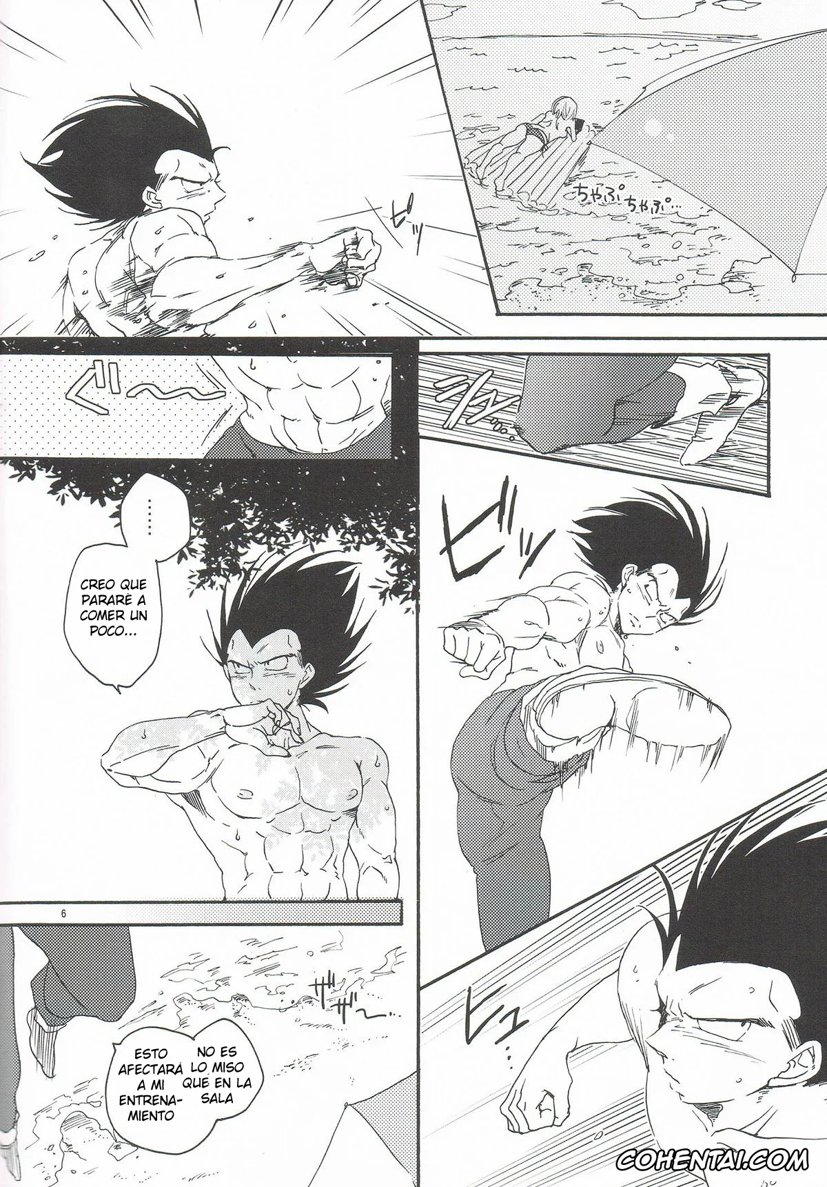 Dragon Ball Z porno, Bulma Briefs porno, Vegeta porno, Love Summer (Dragon Ball Z), pagina 5