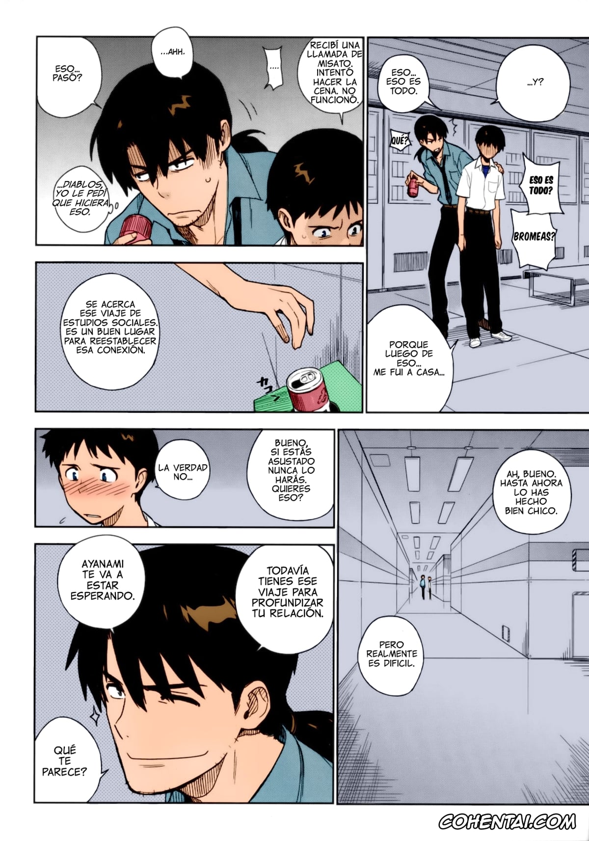 Neon Genesis Evangelion xxx, Asuka Langley Soryu xxx, Kensuke Aida xxx, Mari Illustrious Makinami xxx, Rei Ayanami xxx, Shinji Ikari xxx, Touji Suzuhara xxx, LIKE A BEAST (Neon Genesis Evangelion), pagina 7