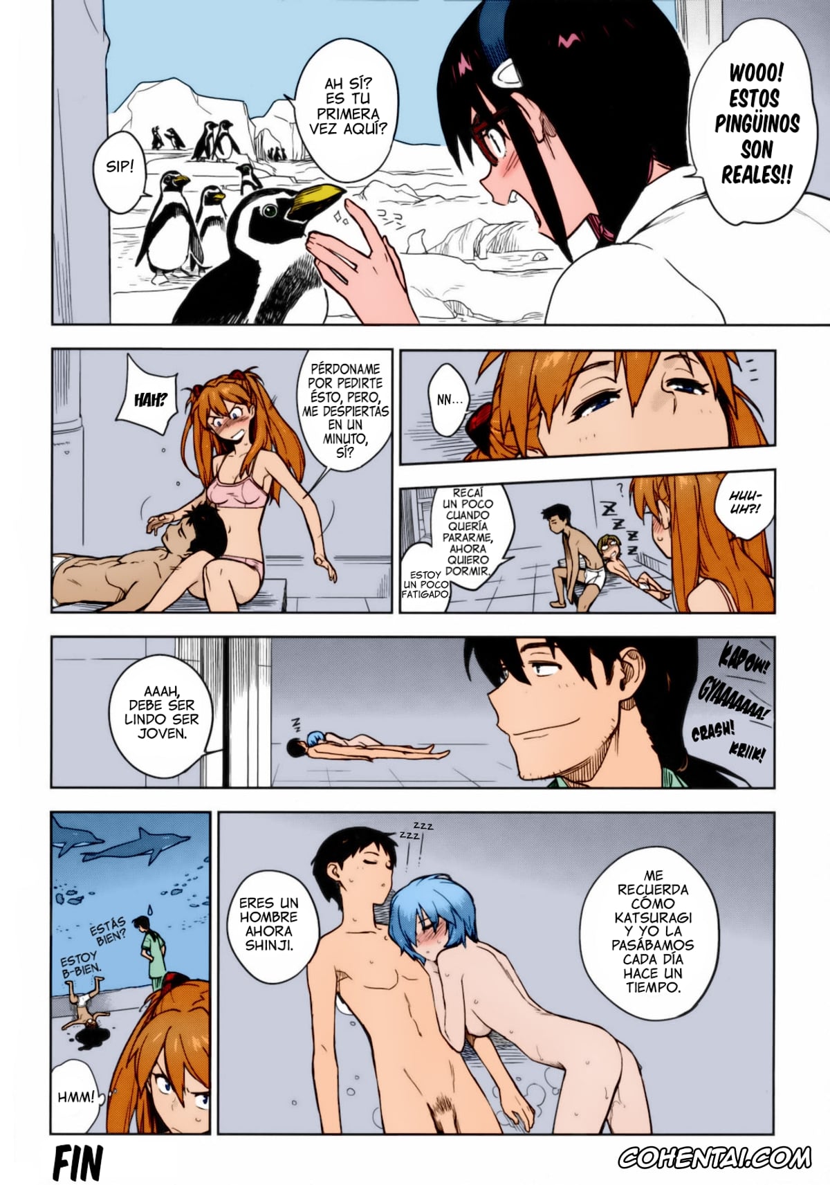Neon Genesis Evangelion hentai, Asuka Langley Soryu hentai, Kensuke Aida hentai, Mari Illustrious Makinami hentai, Rei Ayanami hentai, Shinji Ikari hentai, Touji Suzuhara hentai, LIKE A BEAST (Neon Genesis Evangelion), pagina 33