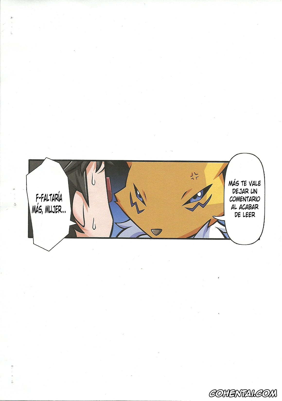 Digimon porno, Renamon porno, Oidemase Mofu-ya (Digimon), pagina 11