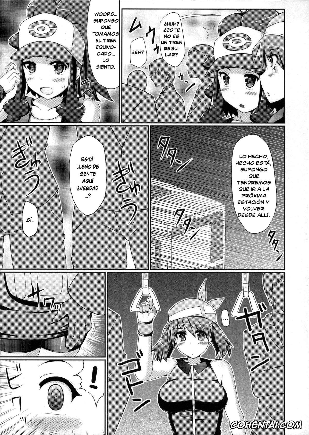 Pokemon | Pocket Monsters hentai, Hilda hentai, May hentai, Super Groper Train -Chou Chikan Sharyou- (Pokémon), pagina 9