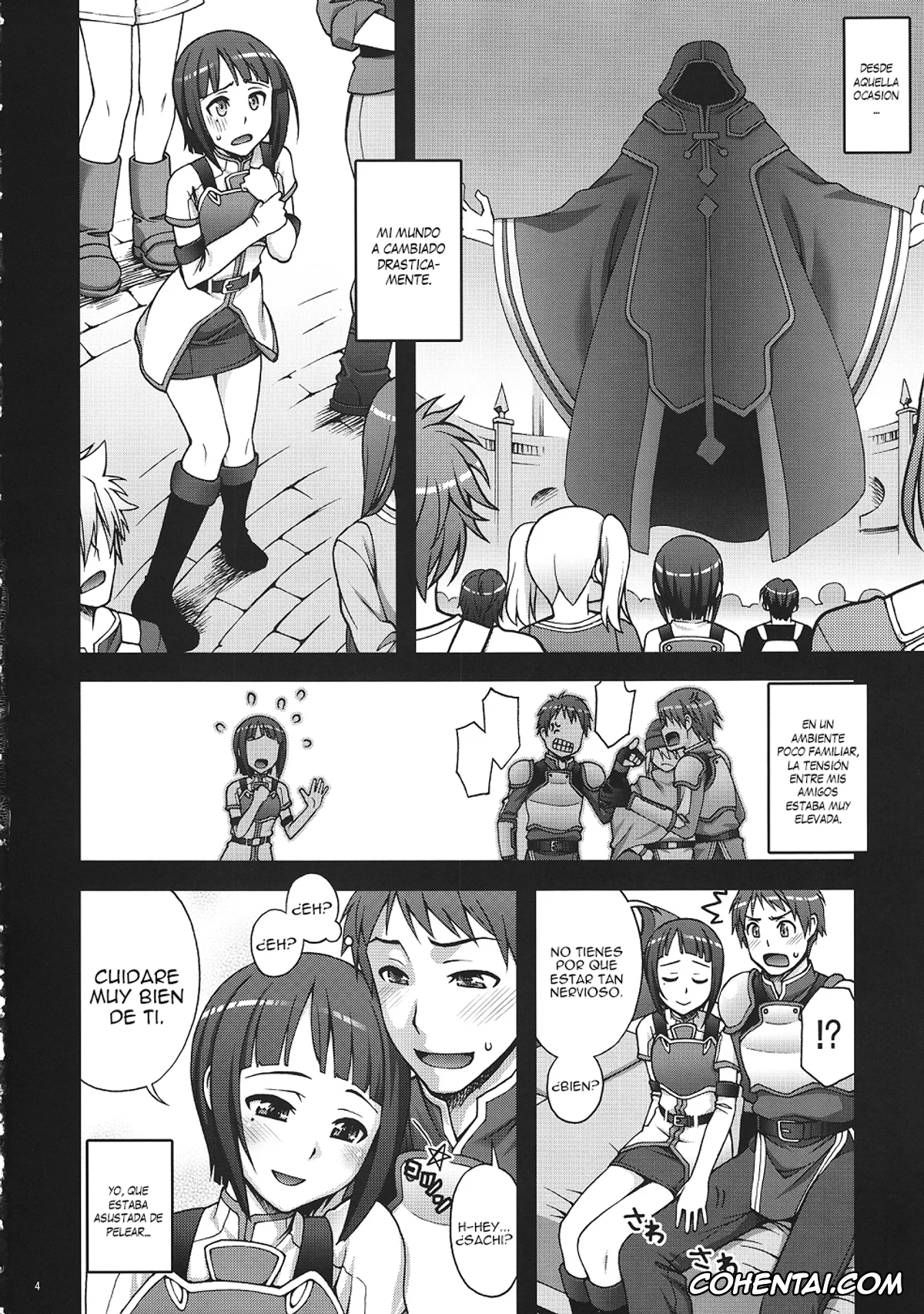 Sword Art Online hentai, Kazuto Kirigaya | Kirito hentai, Sachi hentai, Delphinium Madonna (Sword Art Online), pagina 3