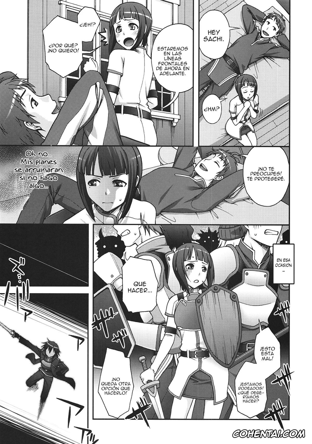 Sword Art Online hentai, Kazuto Kirigaya | Kirito hentai, Sachi hentai, Delphinium Madonna (Sword Art Online), pagina 6