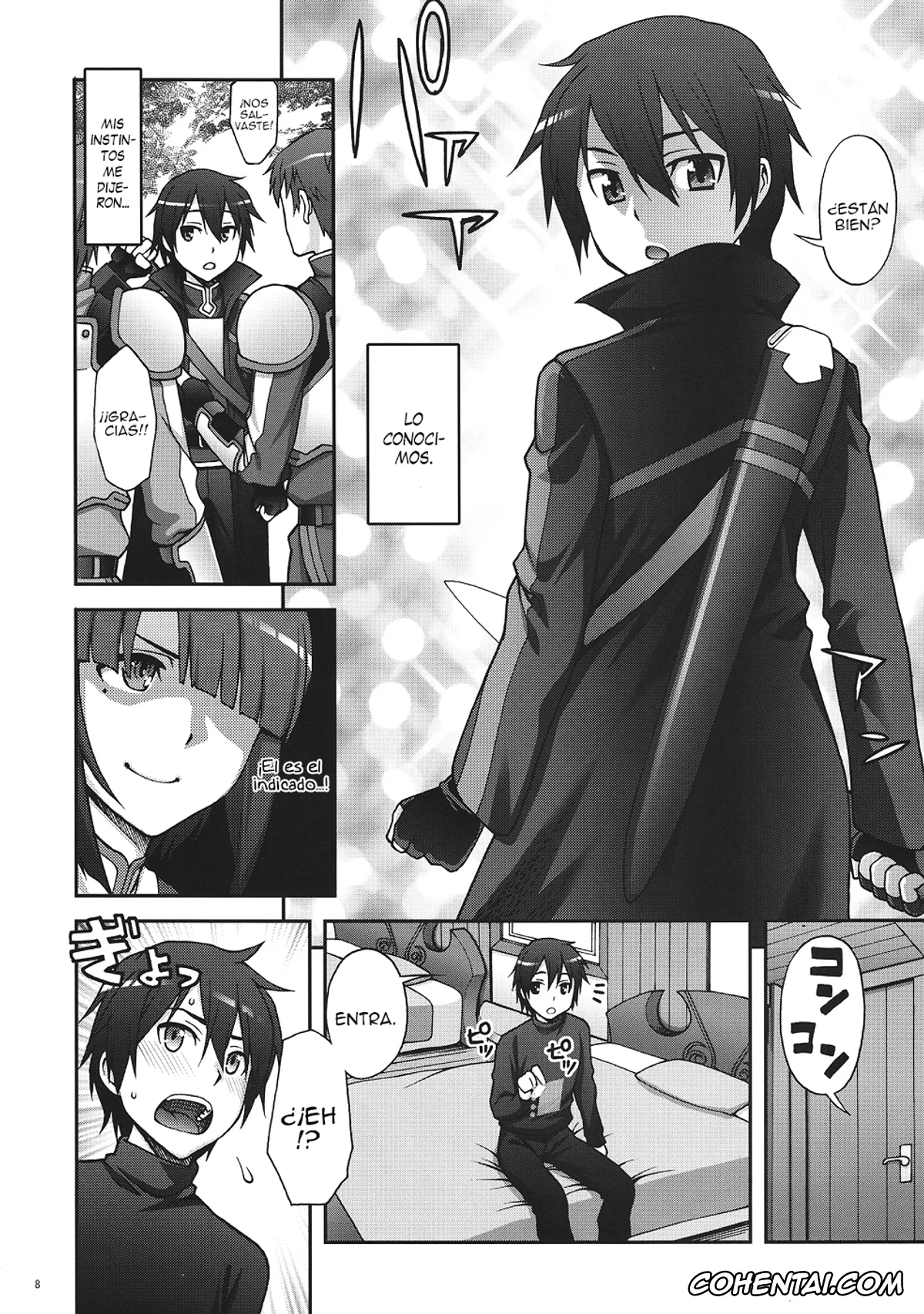 Sword Art Online xxx, Kazuto Kirigaya | Kirito xxx, Sachi xxx, Delphinium Madonna (Sword Art Online), pagina 7