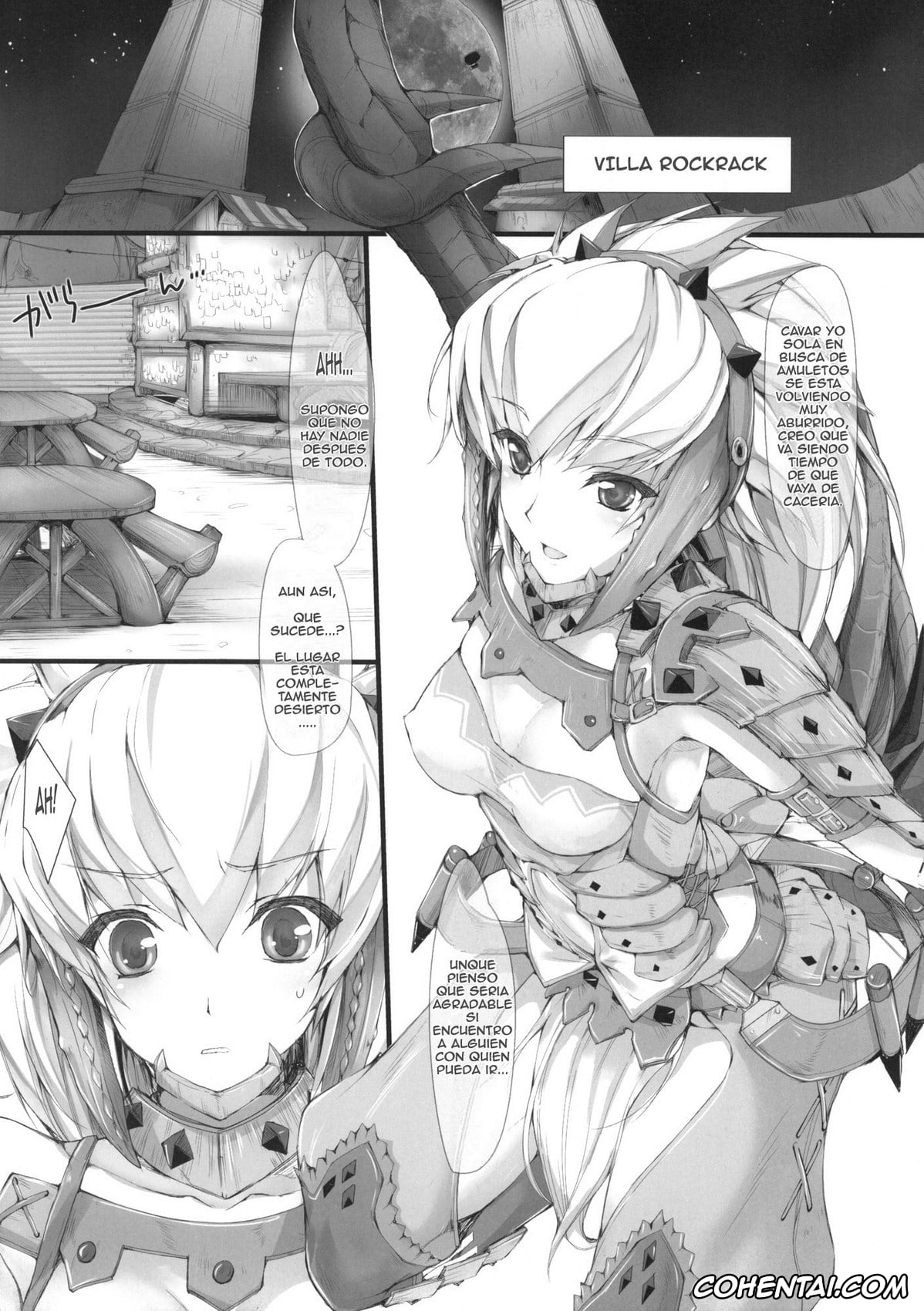 Monster Hunter xxx, Kirin xxx, Monhan no Erohon 8 (Monster Hunter), pagina 4