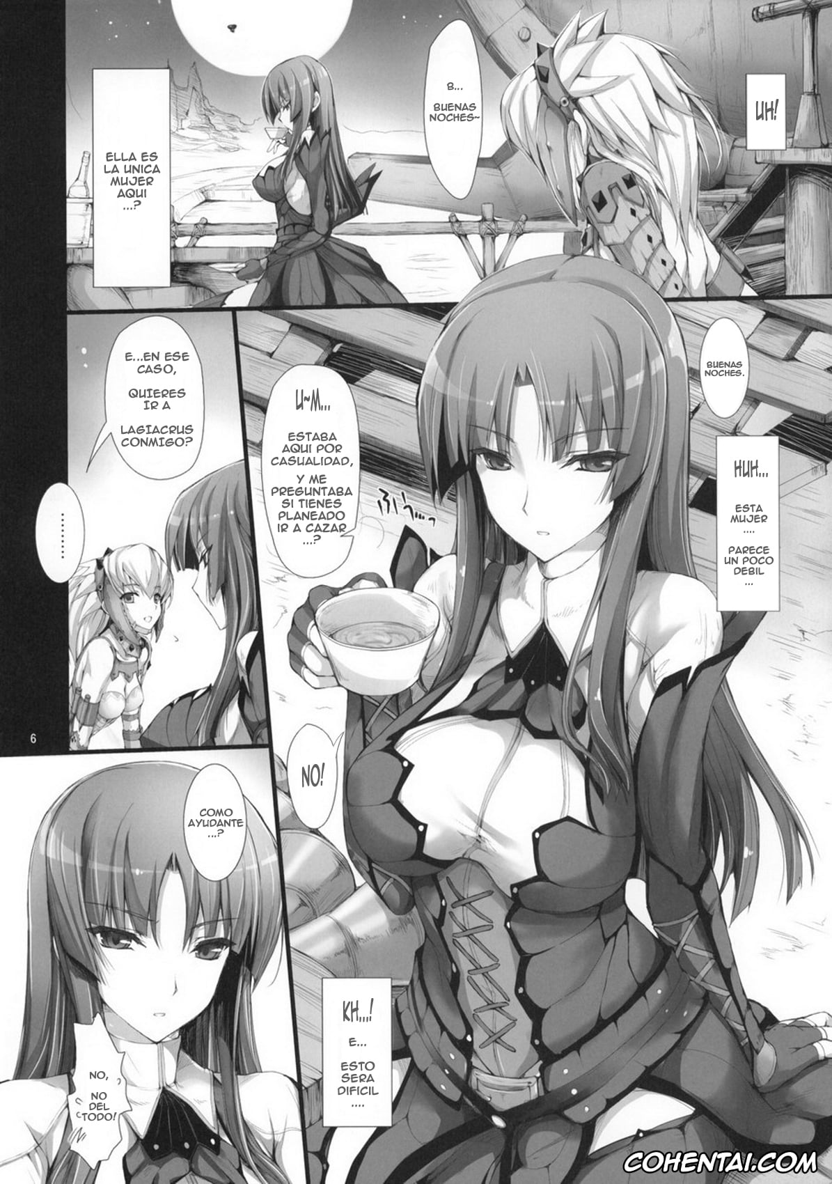 Monster Hunter porno, Kirin porno, Monhan no Erohon 8 (Monster Hunter), pagina 5
