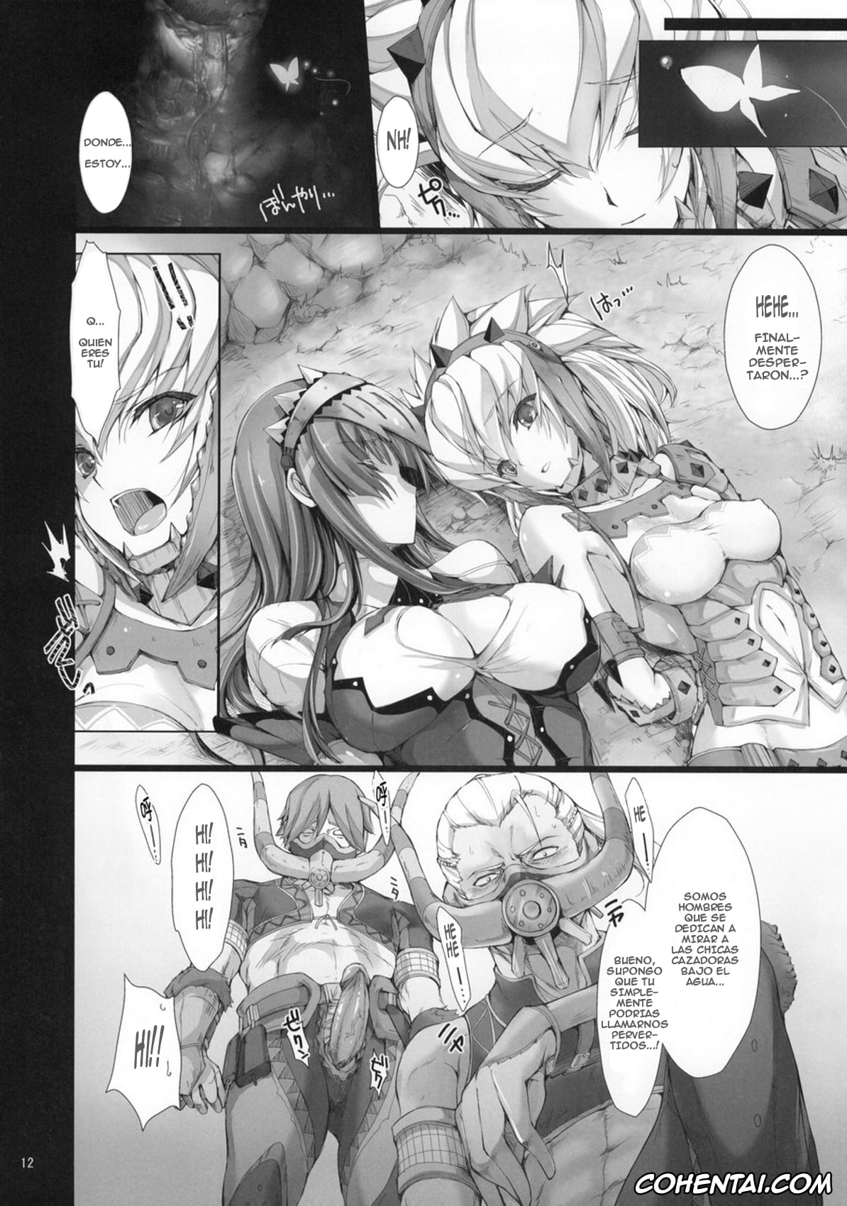 Monster Hunter porno, Kirin porno, Monhan no Erohon 8 (Monster Hunter), pagina 11