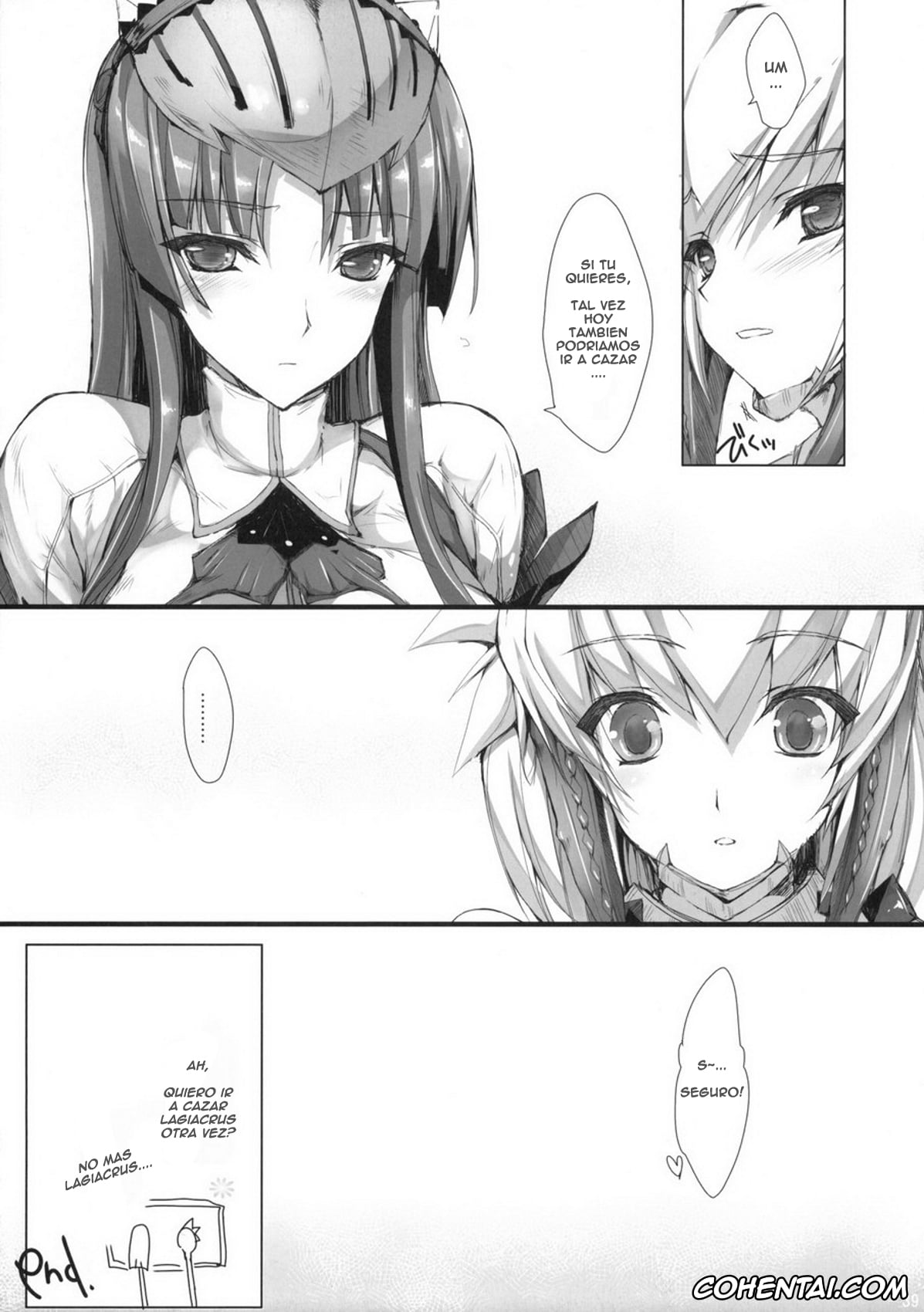Monster Hunter xxx, Kirin xxx, Monhan no Erohon 8 (Monster Hunter), pagina 37
