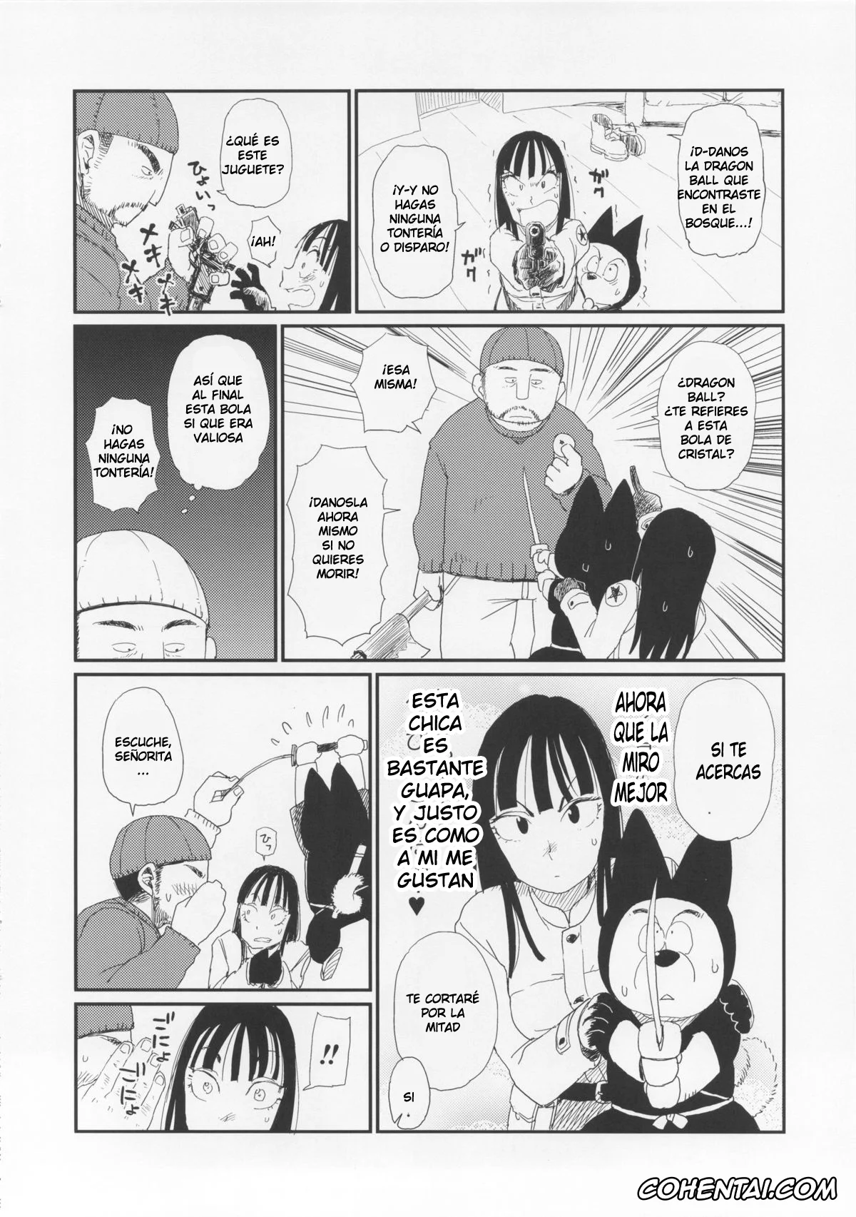 Dragon Ball porno, Mai porno, BETWEEN THE LINES 2 (Dragon Ball), pagina 5