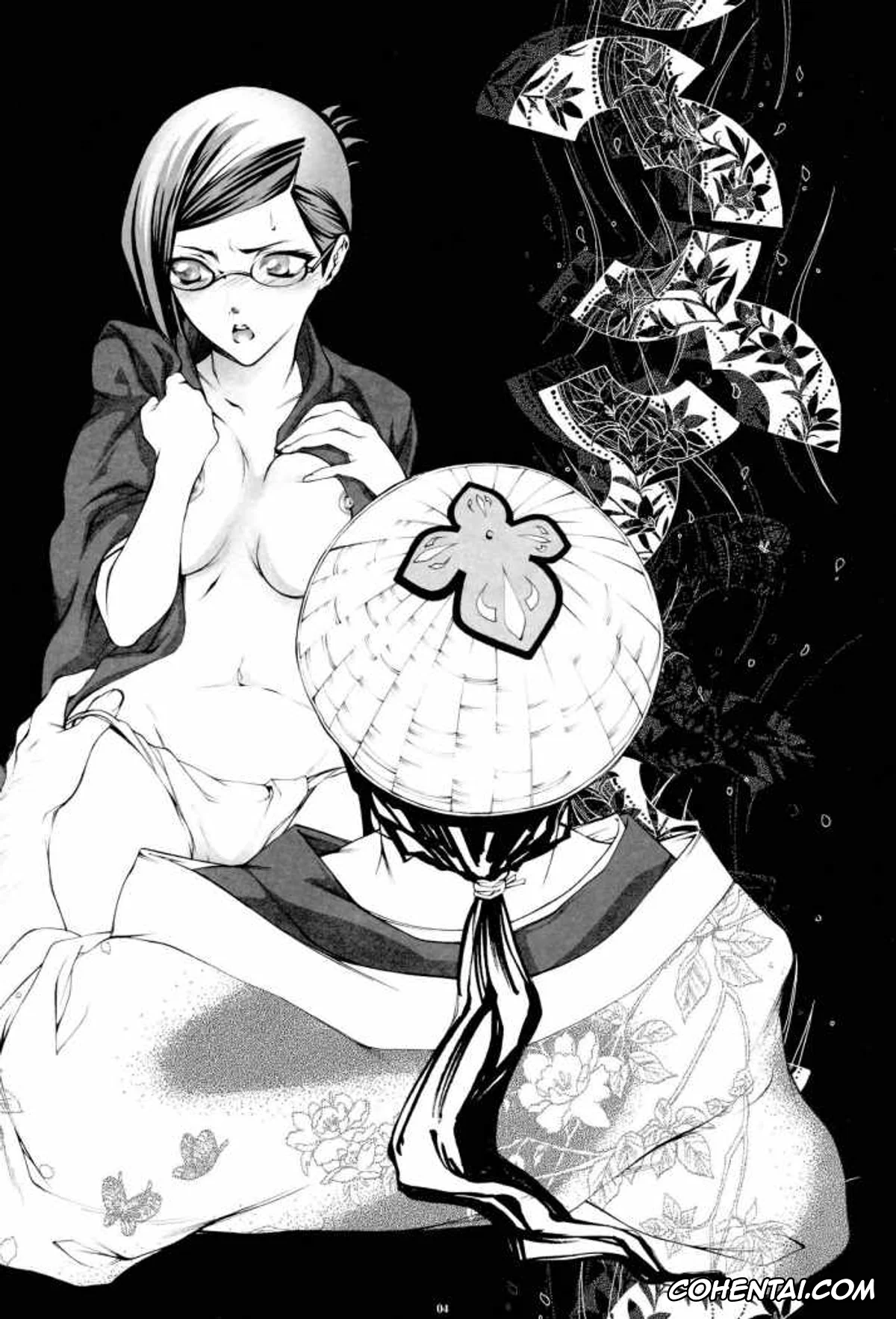 Bleach hentai, Kisuke Urahara hentai, Nemu Kurotsuchi hentai, Renji Abarai hentai, Rukia Kuchiki hentai, Uryuu Ishida hentai, Yoruichi Shihoin hentai, Josei Shinigami Kyoukai Shisetsu Shienbu Kaihou (Bleach), pagina 3