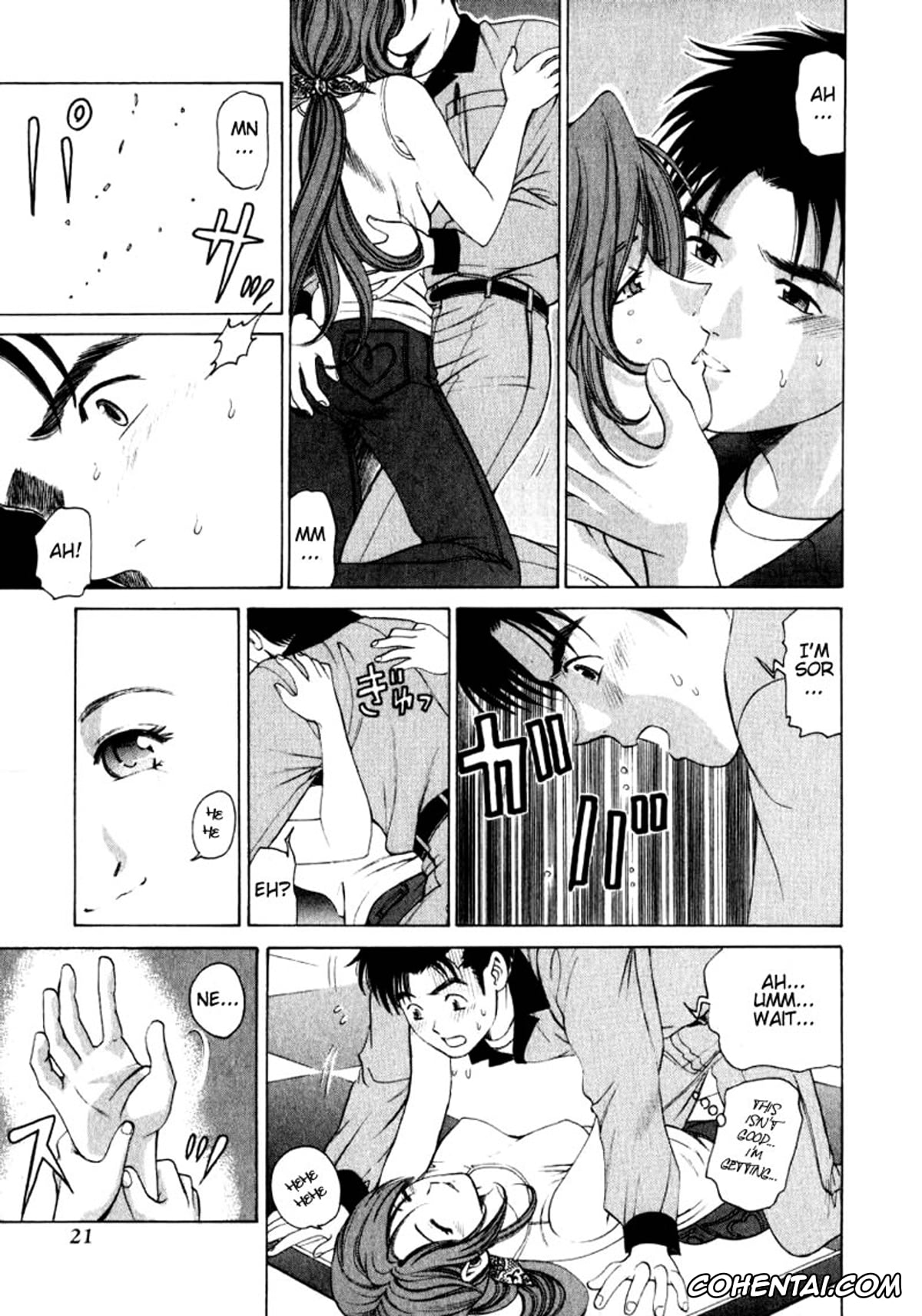 Manga hentai, Tankoubon hentai, Virgin Na Kankei 1, pagina 21